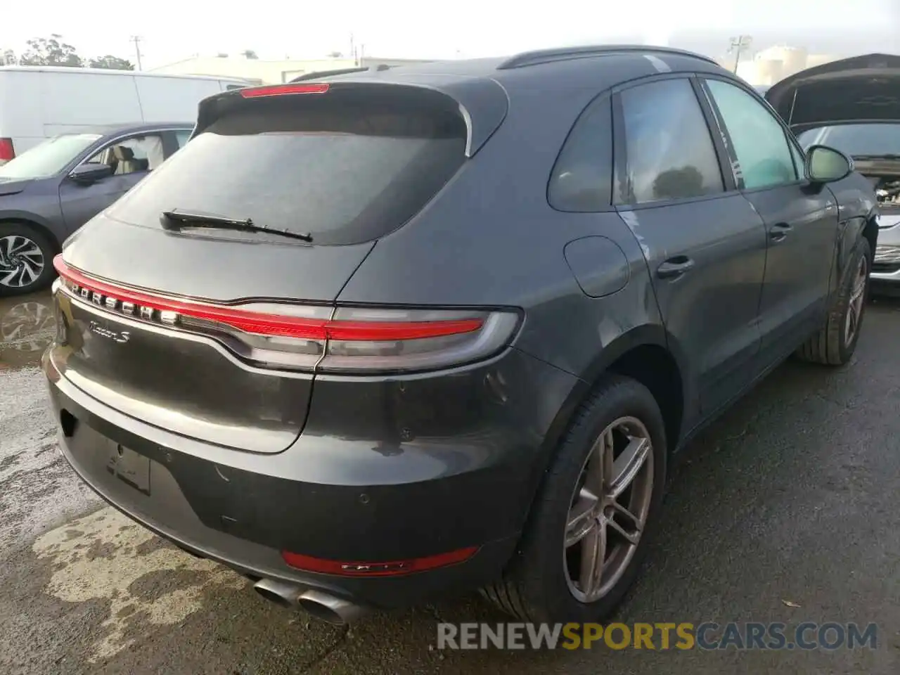 4 Фотография поврежденного автомобиля WP1AB2A56MLB35572 PORSCHE MACAN 2021