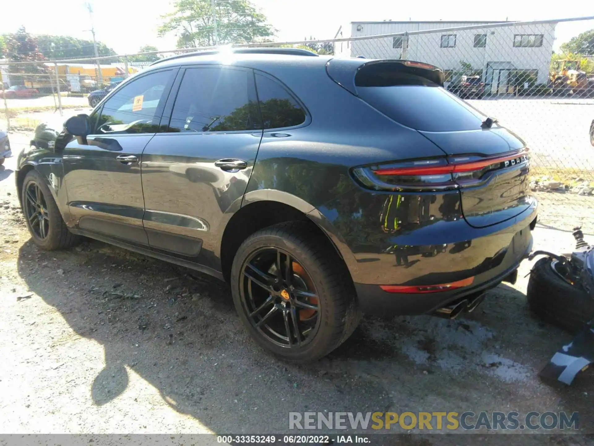 3 Photograph of a damaged car WP1AB2A56MLB38309 PORSCHE MACAN 2021