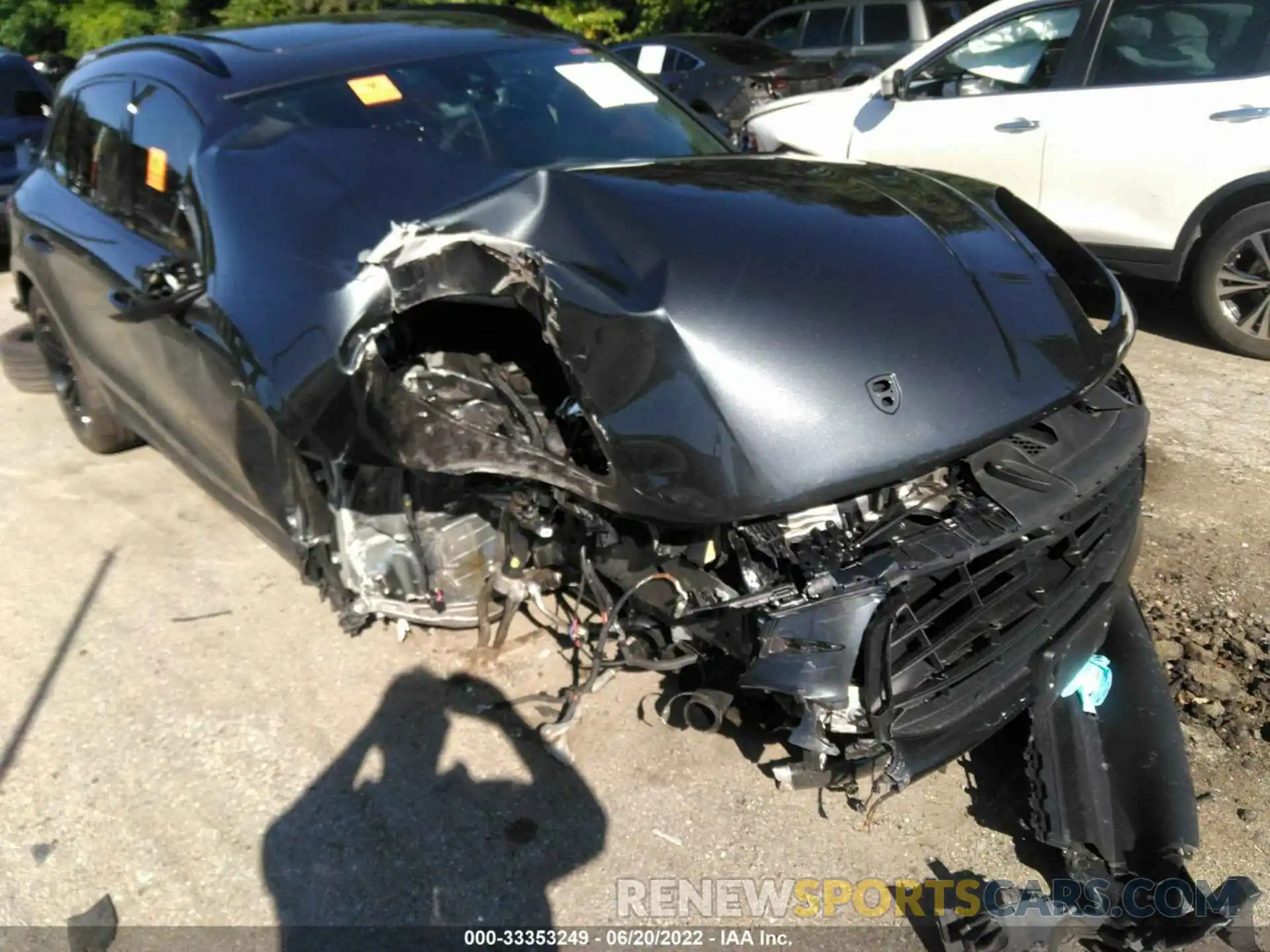 6 Photograph of a damaged car WP1AB2A56MLB38309 PORSCHE MACAN 2021