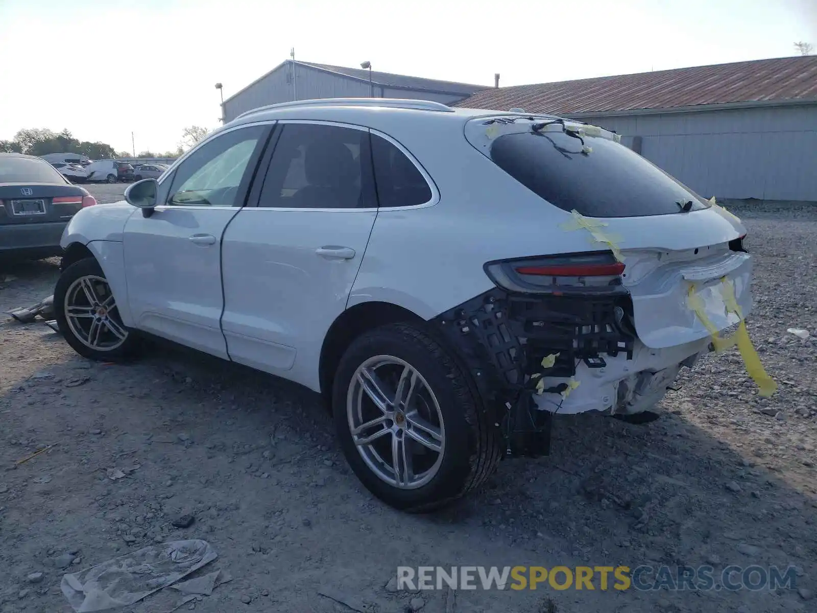 3 Photograph of a damaged car WP1AB2A57MLB30512 PORSCHE MACAN 2021