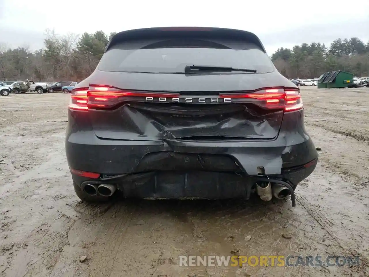 9 Photograph of a damaged car WP1AB2A57MLB30655 PORSCHE MACAN 2021