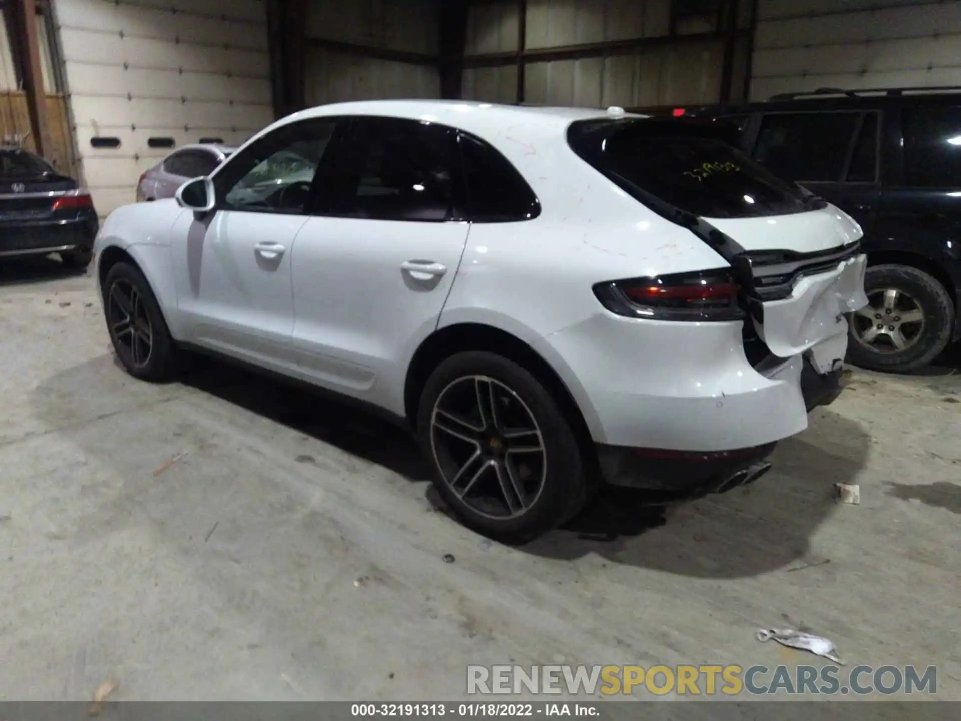 3 Photograph of a damaged car WP1AB2A57MLB31949 PORSCHE MACAN 2021