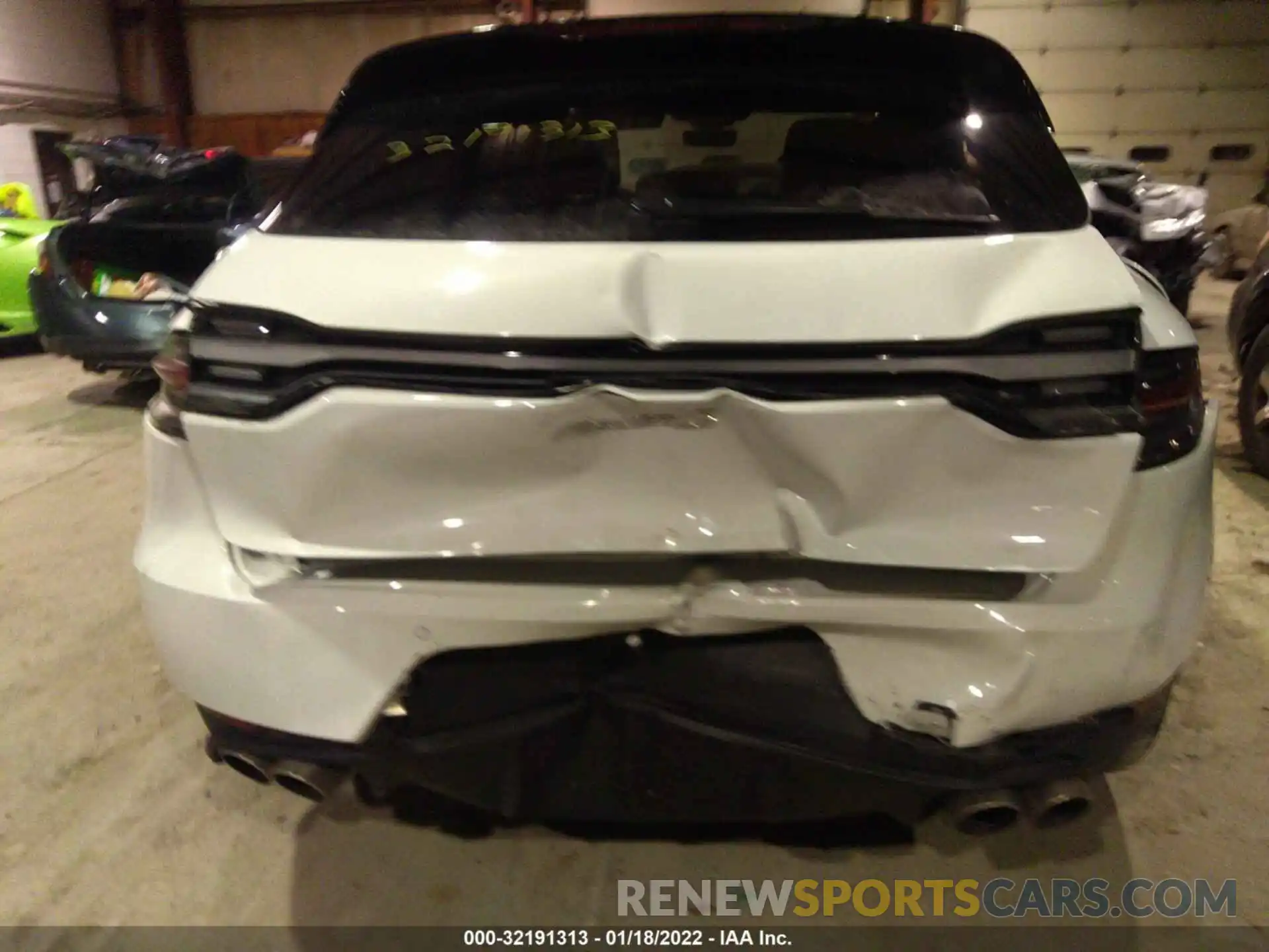 6 Photograph of a damaged car WP1AB2A57MLB31949 PORSCHE MACAN 2021