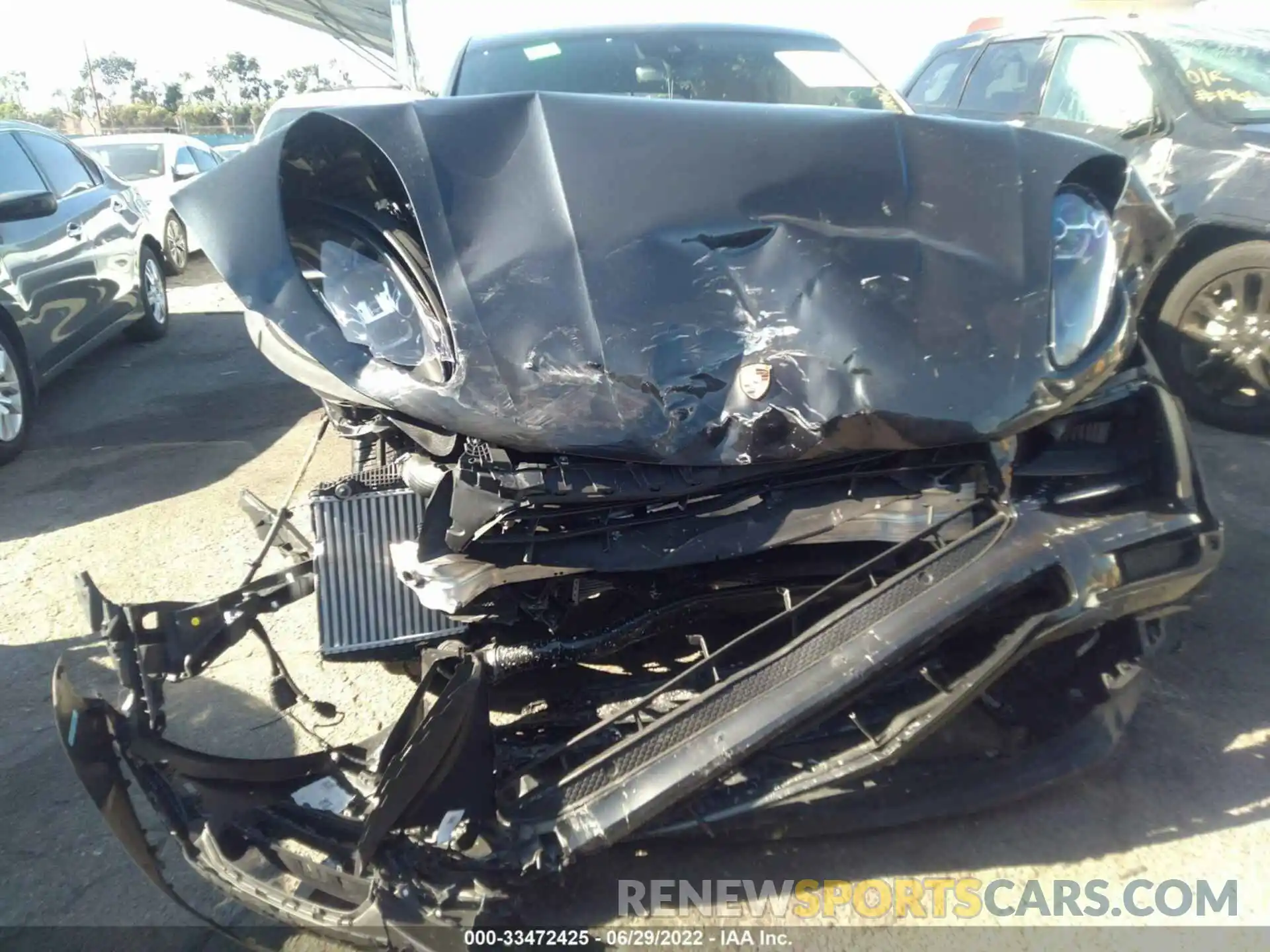 6 Photograph of a damaged car WP1AB2A58MLB37436 PORSCHE MACAN 2021