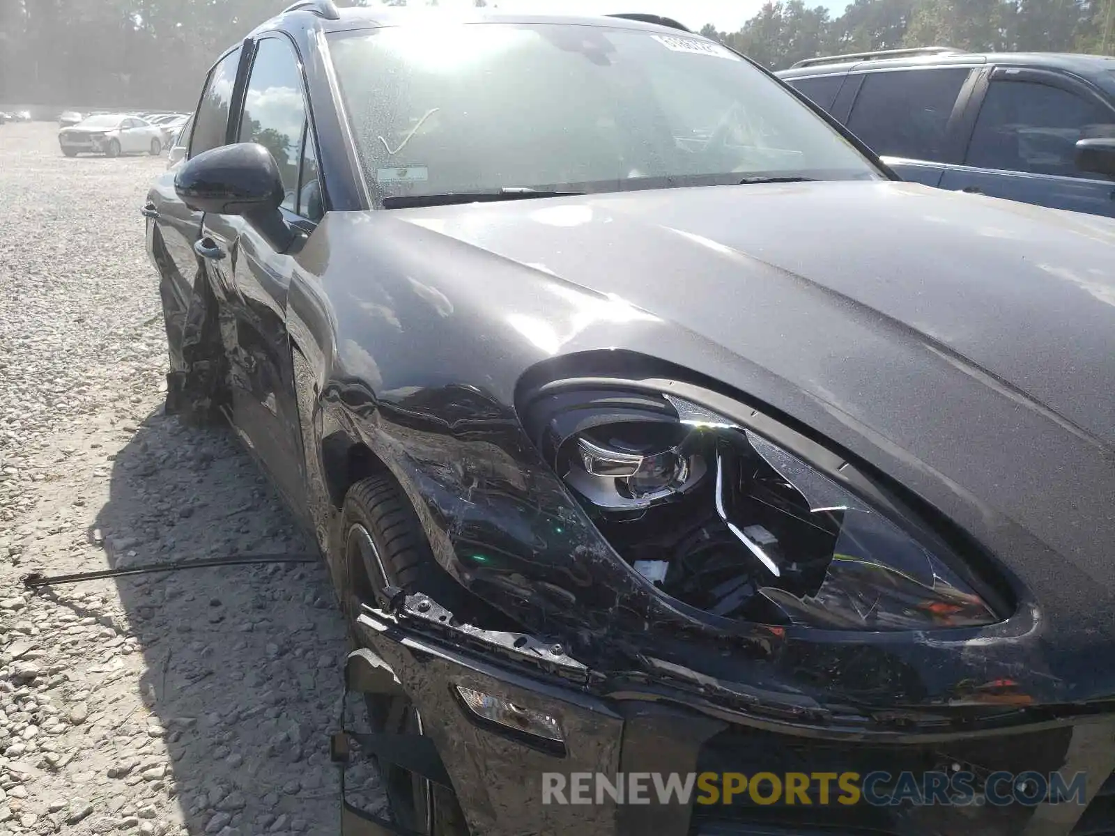 9 Photograph of a damaged car WP1AB2A59MLB31158 PORSCHE MACAN 2021