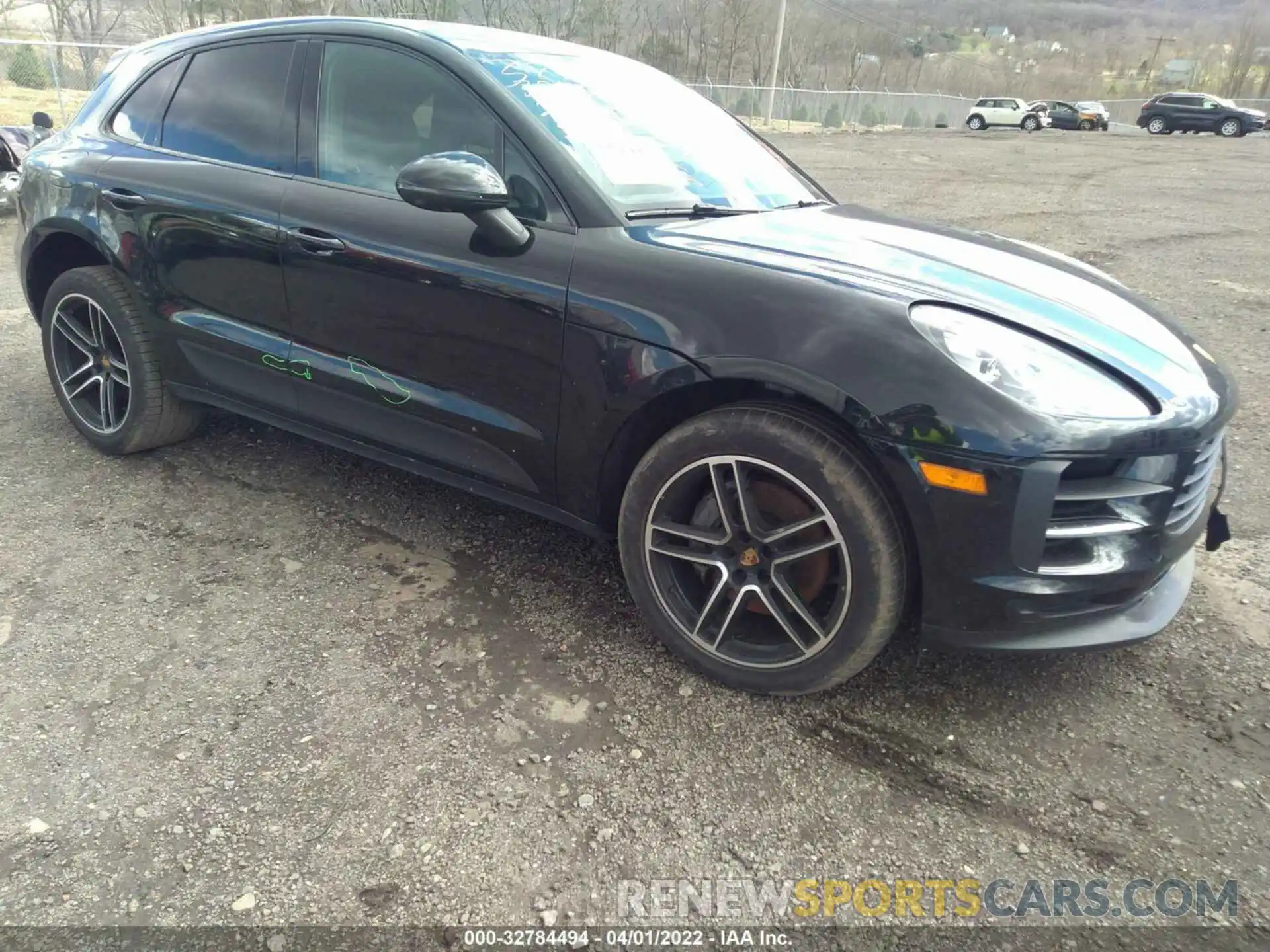 1 Фотография поврежденного автомобиля WP1AB2A59MLB31709 PORSCHE MACAN 2021