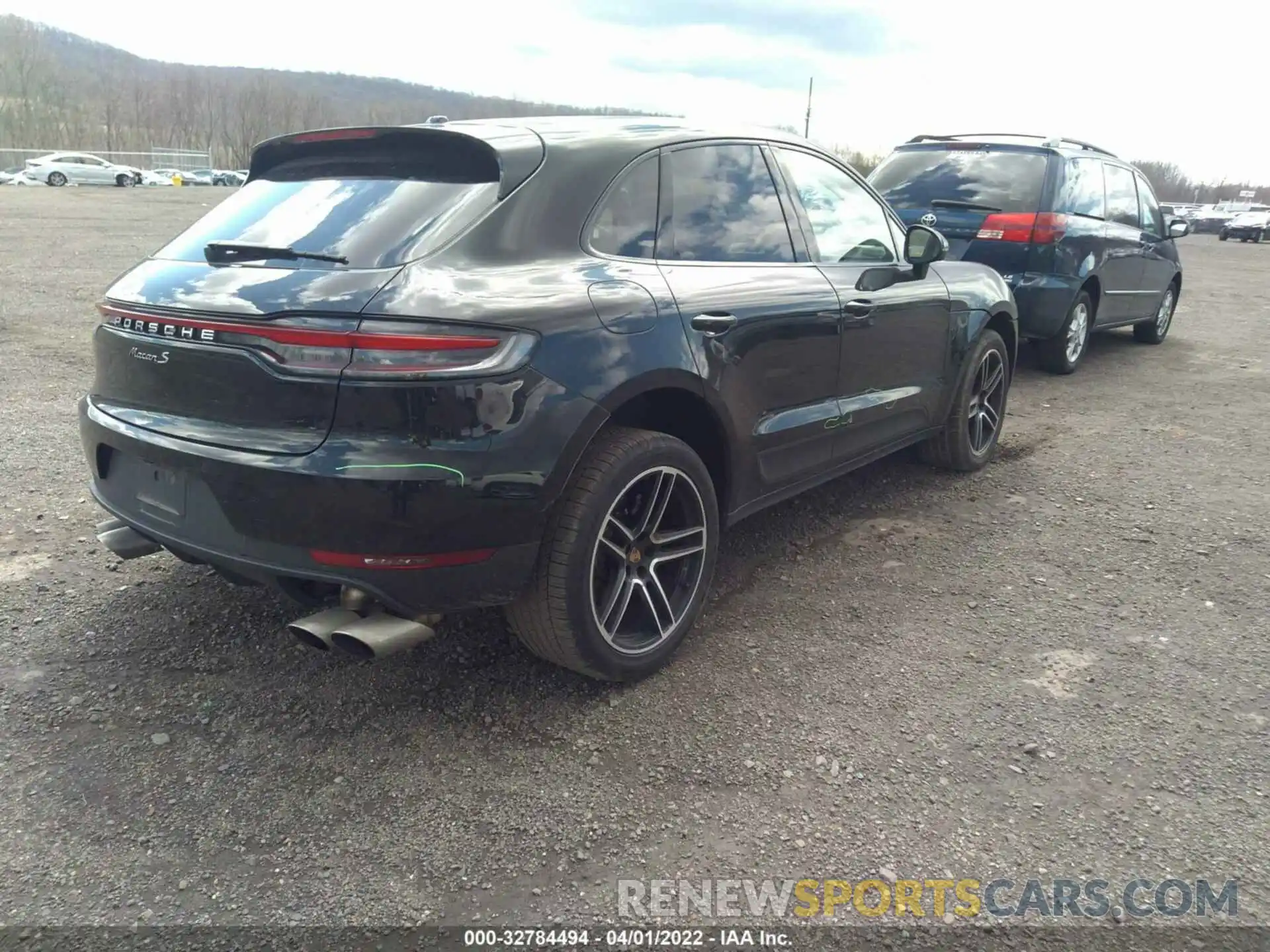 4 Фотография поврежденного автомобиля WP1AB2A59MLB31709 PORSCHE MACAN 2021