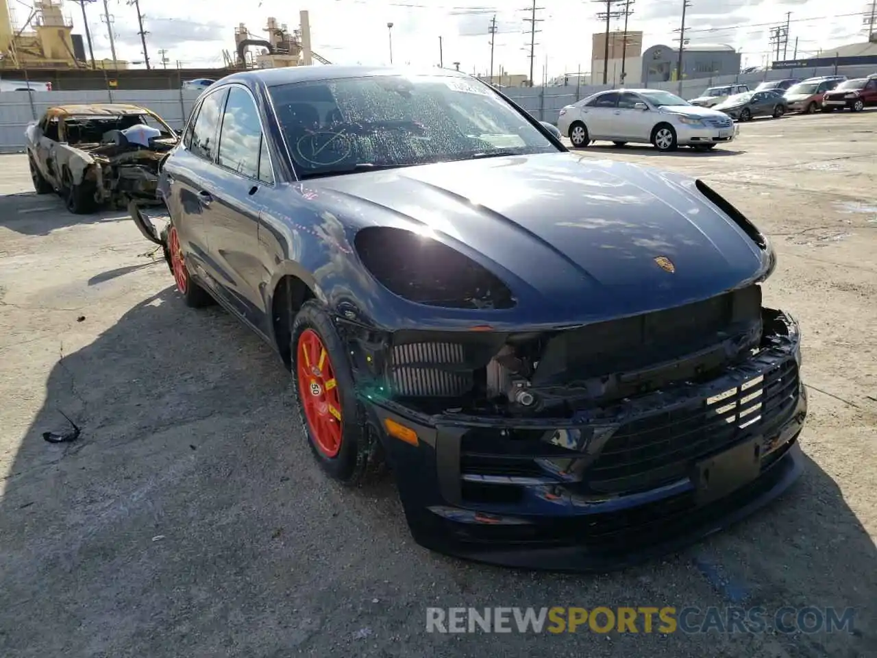 1 Photograph of a damaged car WP1AB2A59MLB32326 PORSCHE MACAN 2021