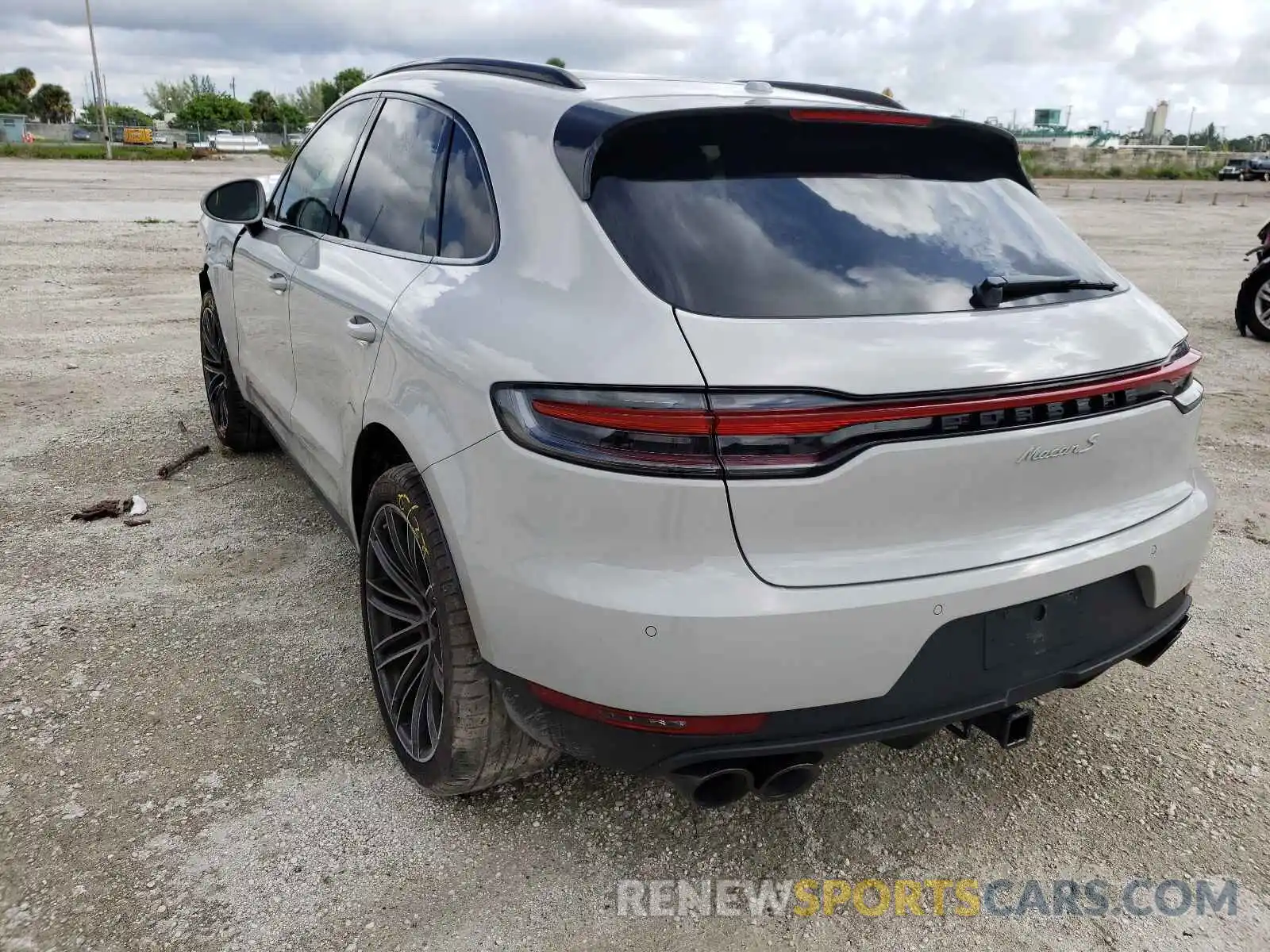 3 Photograph of a damaged car WP1AB2A5XMLB30455 PORSCHE MACAN 2021