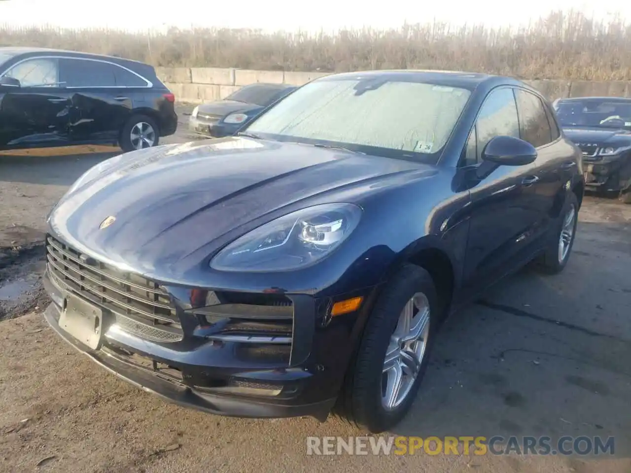 2 Photograph of a damaged car WP1AB2A5XMLB31220 PORSCHE MACAN 2021