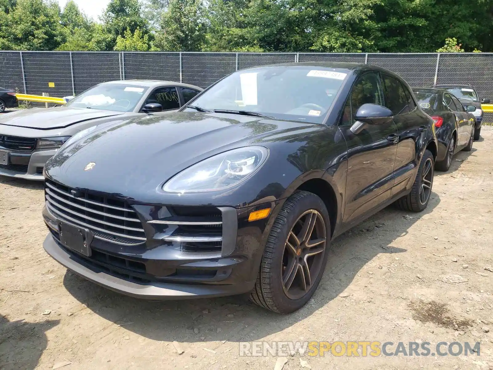 2 Photograph of a damaged car WP1AB2A5XMLB31573 PORSCHE MACAN 2021