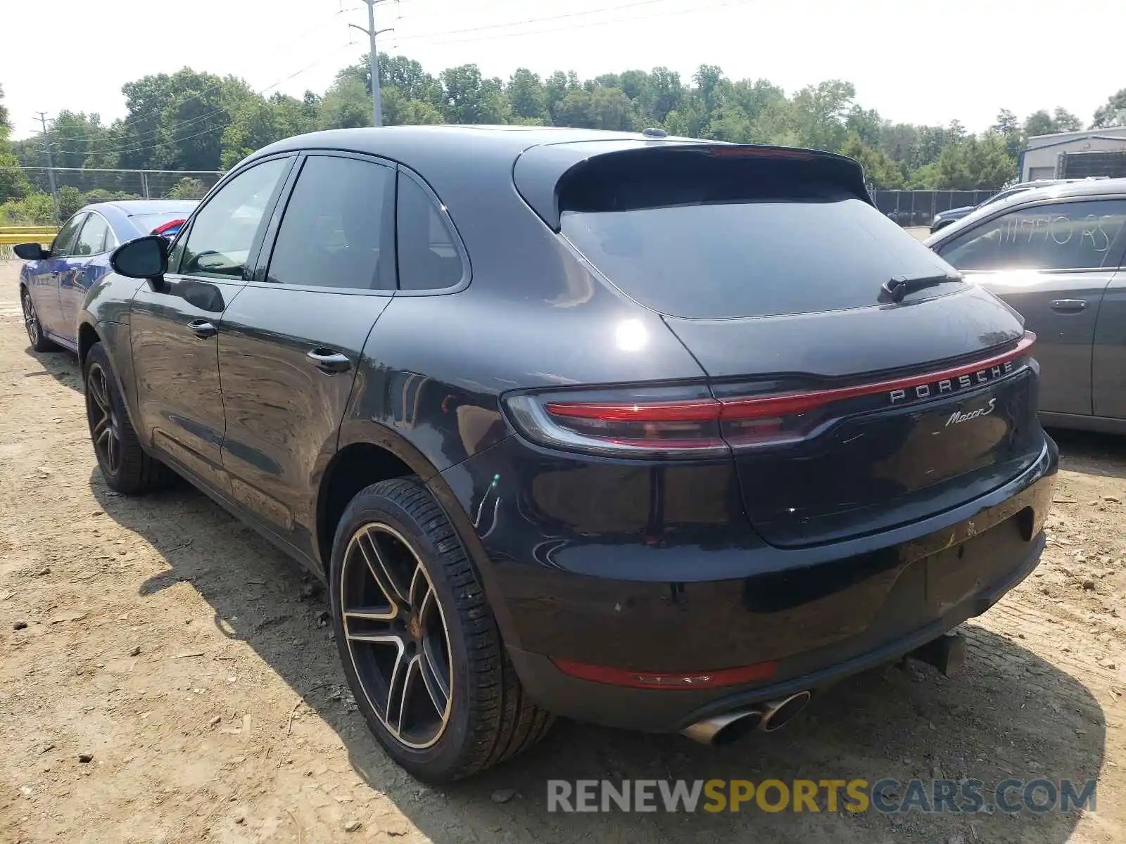 3 Photograph of a damaged car WP1AB2A5XMLB31573 PORSCHE MACAN 2021