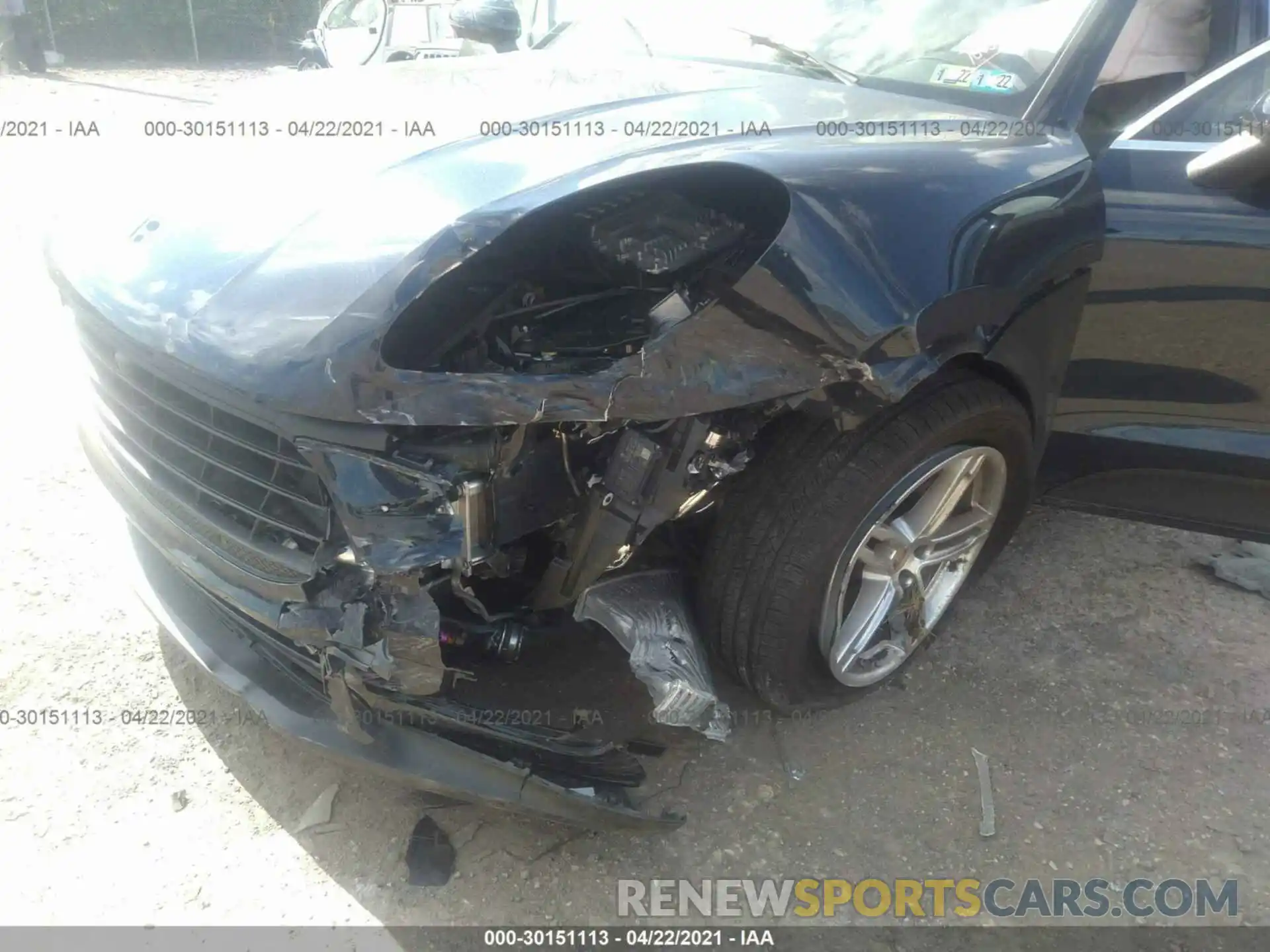 6 Photograph of a damaged car WP1AB2A5XMLB31766 PORSCHE MACAN 2021