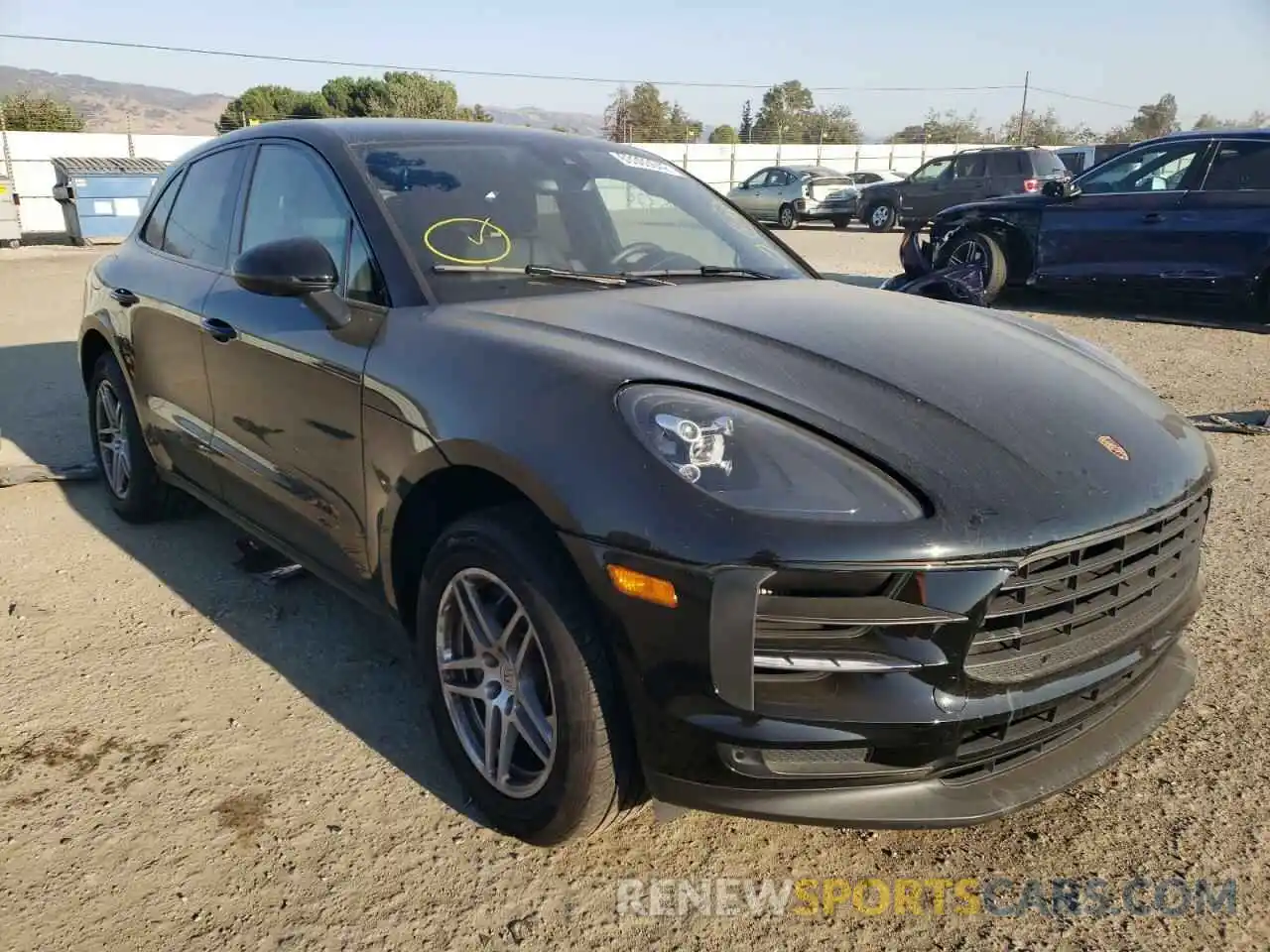 1 Photograph of a damaged car WP1AB2A5XMLB31783 PORSCHE MACAN 2021