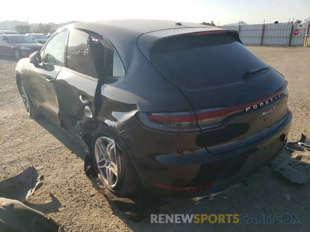 3 Photograph of a damaged car WP1AB2A5XMLB31783 PORSCHE MACAN 2021