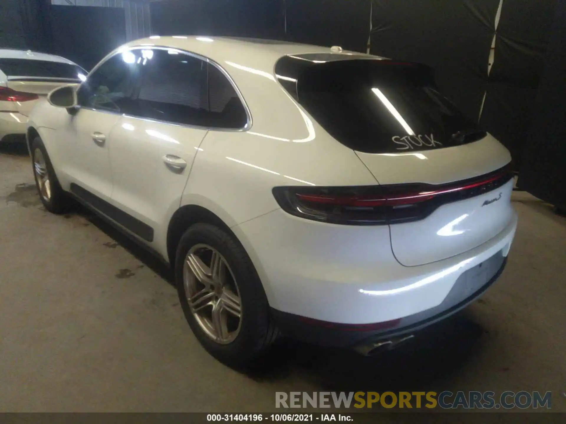 3 Photograph of a damaged car WP1AB2A5XMLB32058 PORSCHE MACAN 2021