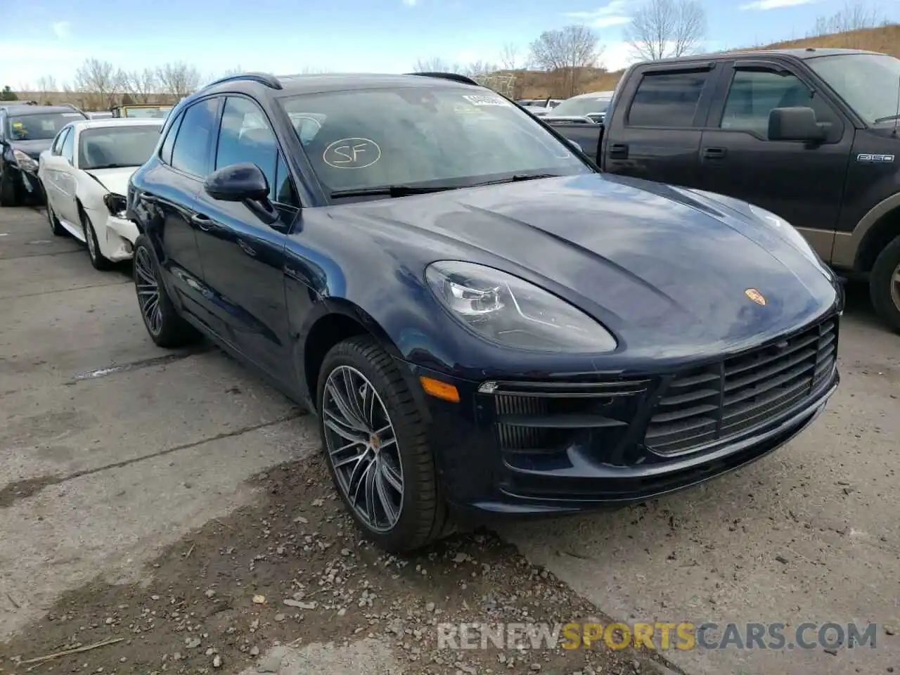 1 Photograph of a damaged car WP1AF2A50MLB60178 PORSCHE MACAN 2021