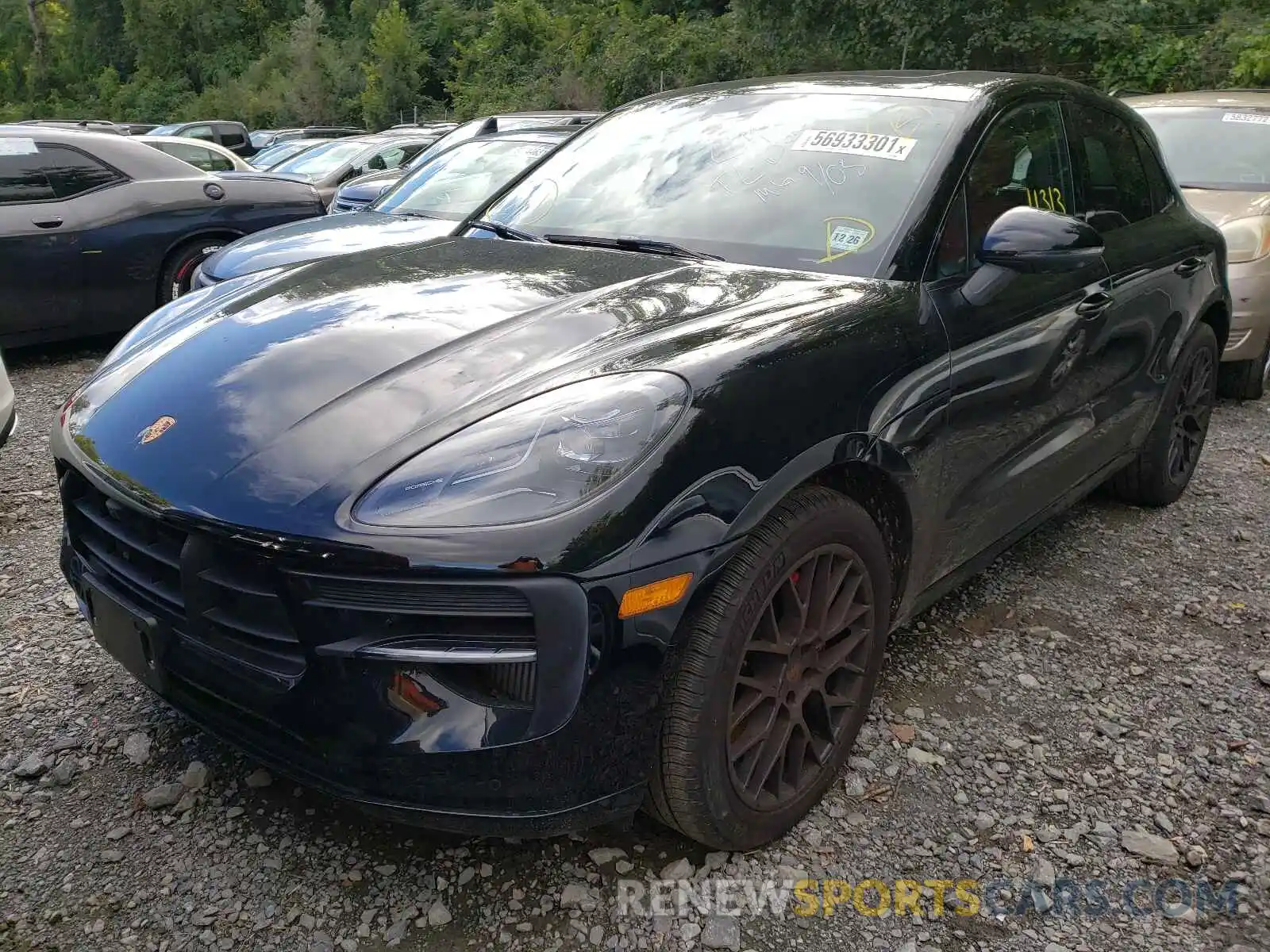 2 Photograph of a damaged car WP1AG2A50MLB50053 PORSCHE MACAN 2021