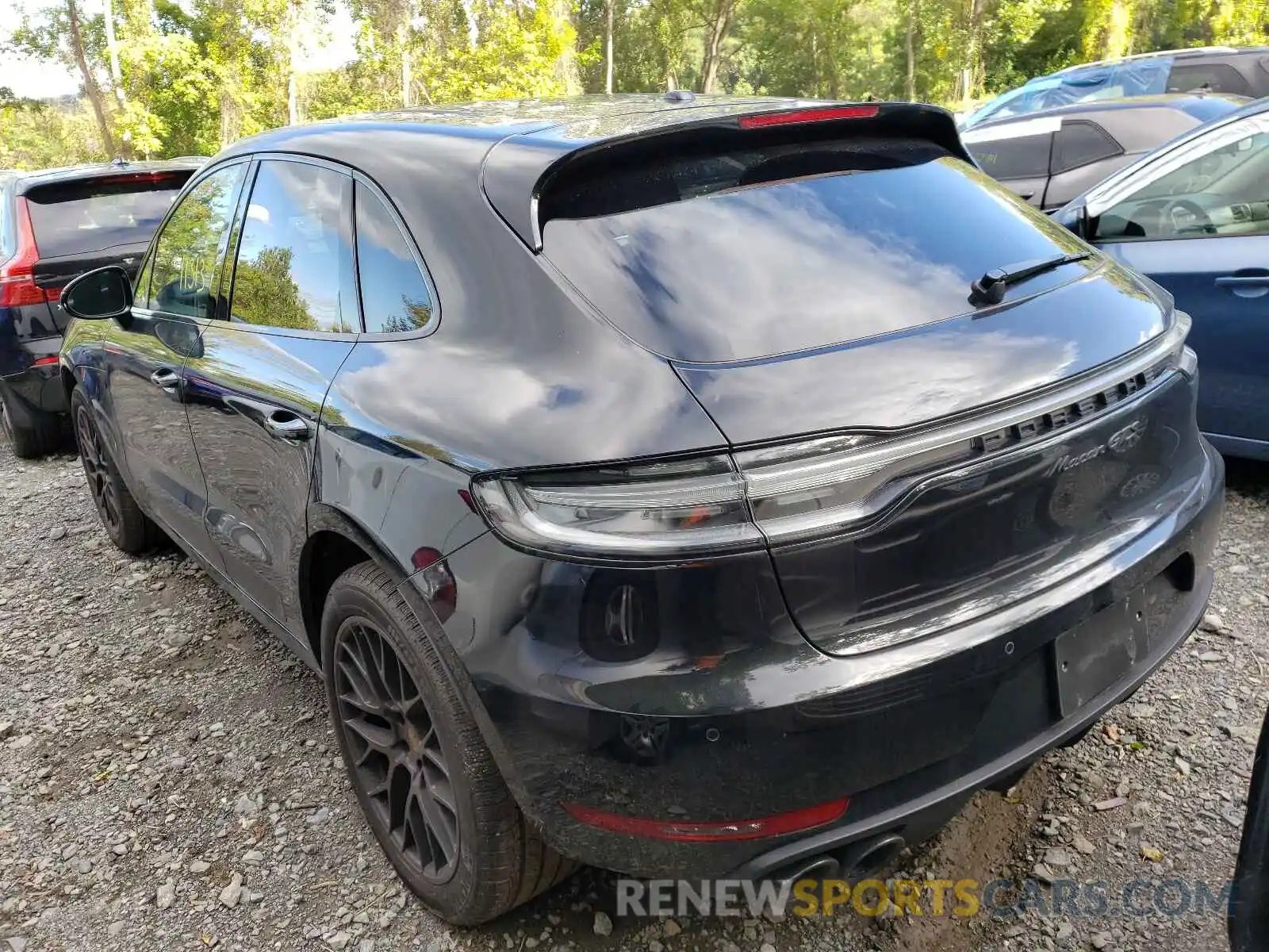 3 Photograph of a damaged car WP1AG2A50MLB50053 PORSCHE MACAN 2021