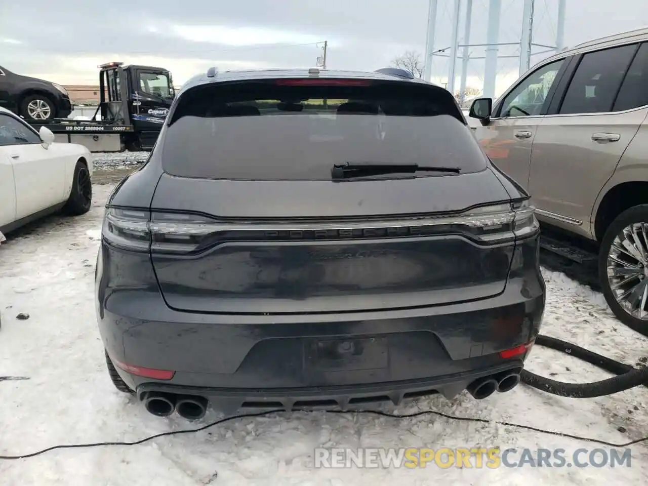 6 Photograph of a damaged car WP1AG2A50MLB50411 PORSCHE MACAN 2021