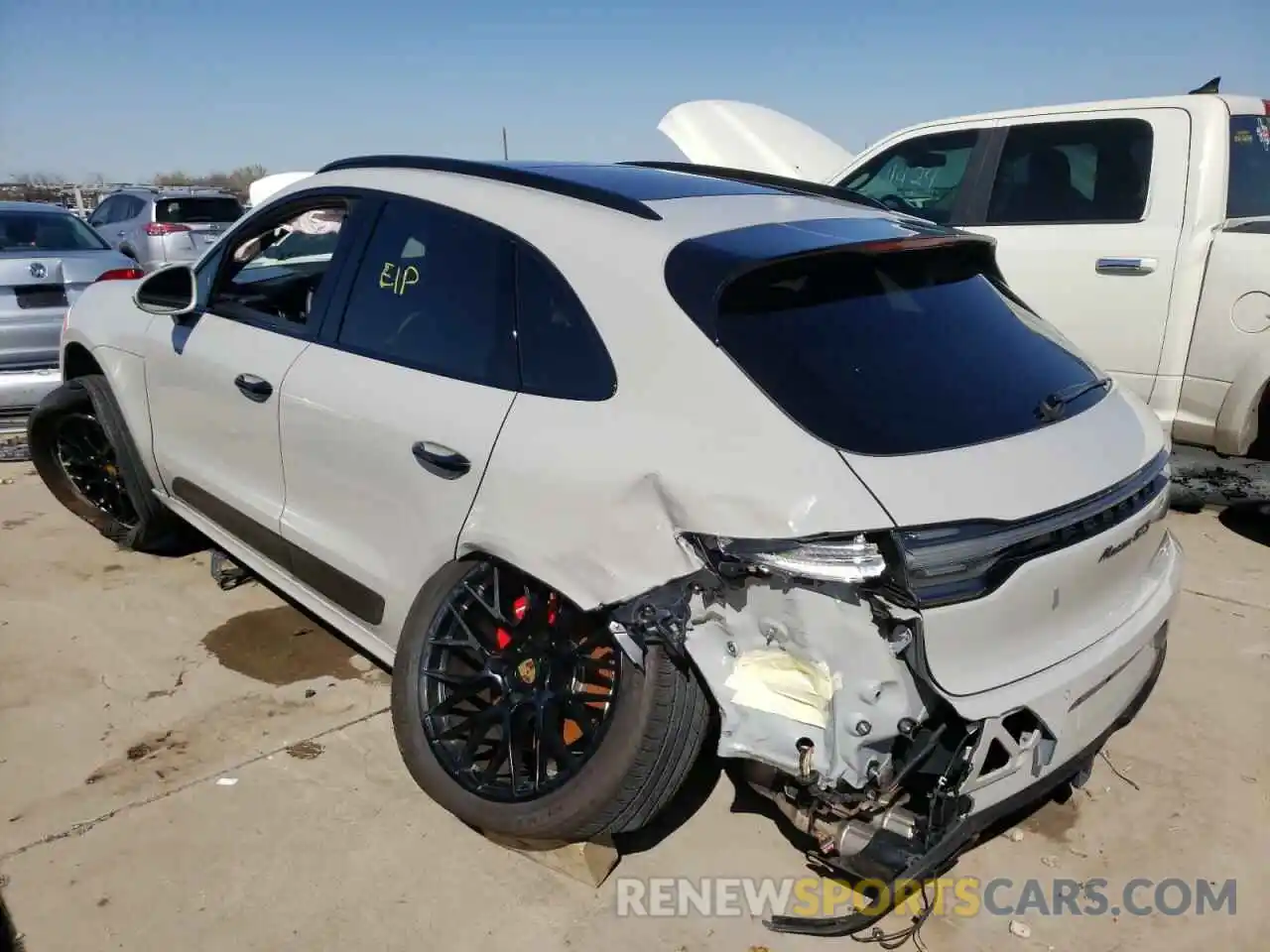 9 Photograph of a damaged car WP1AG2A50MLB51137 PORSCHE MACAN 2021