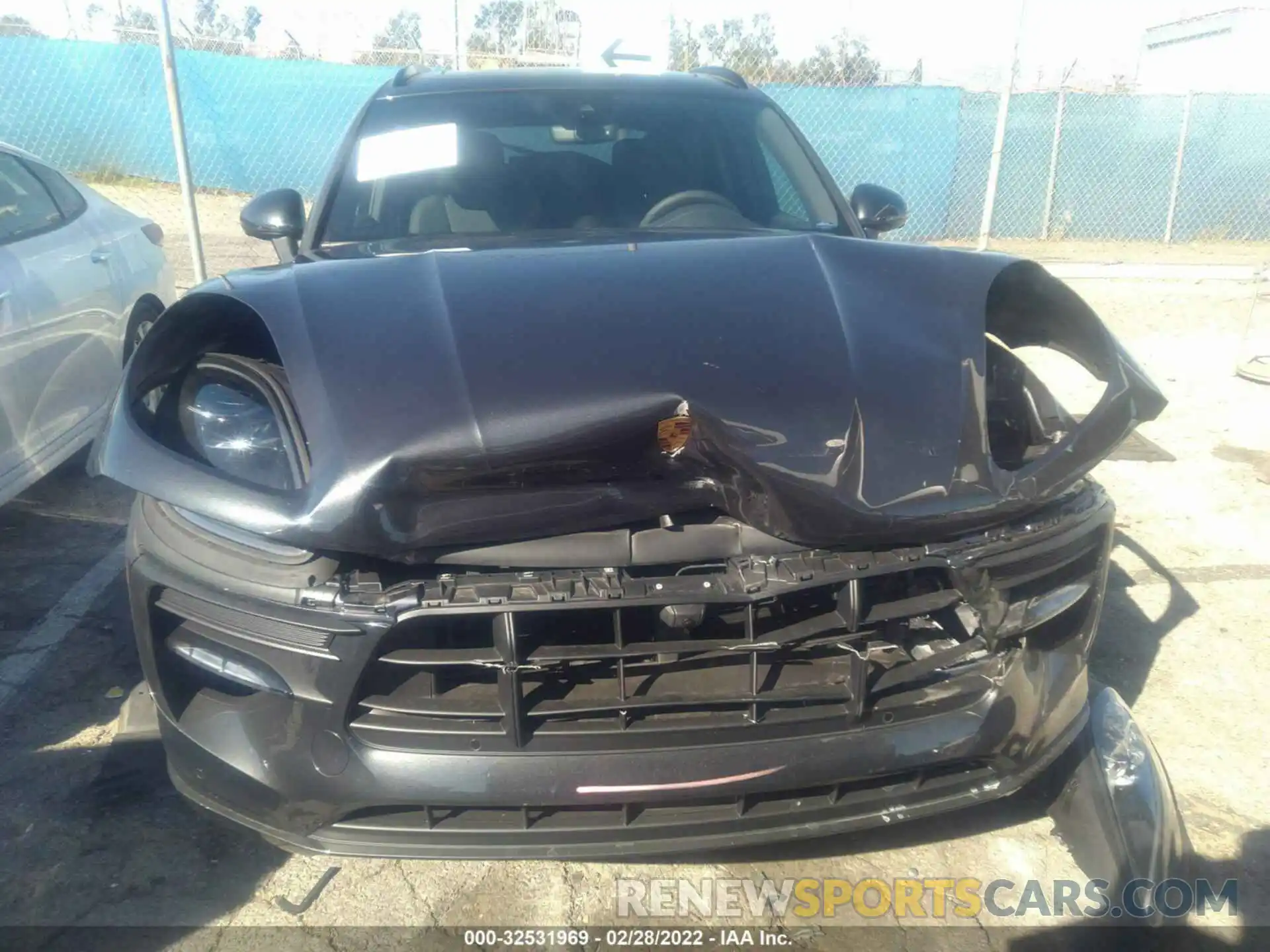 6 Photograph of a damaged car WP1AG2A50MLB53082 PORSCHE MACAN 2021