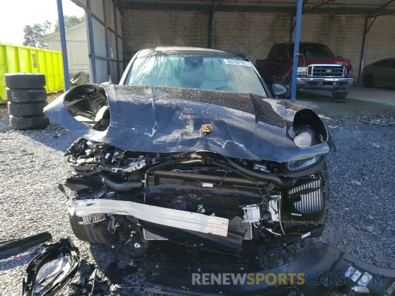 9 Photograph of a damaged car WP1AG2A51MLB52670 PORSCHE MACAN 2021