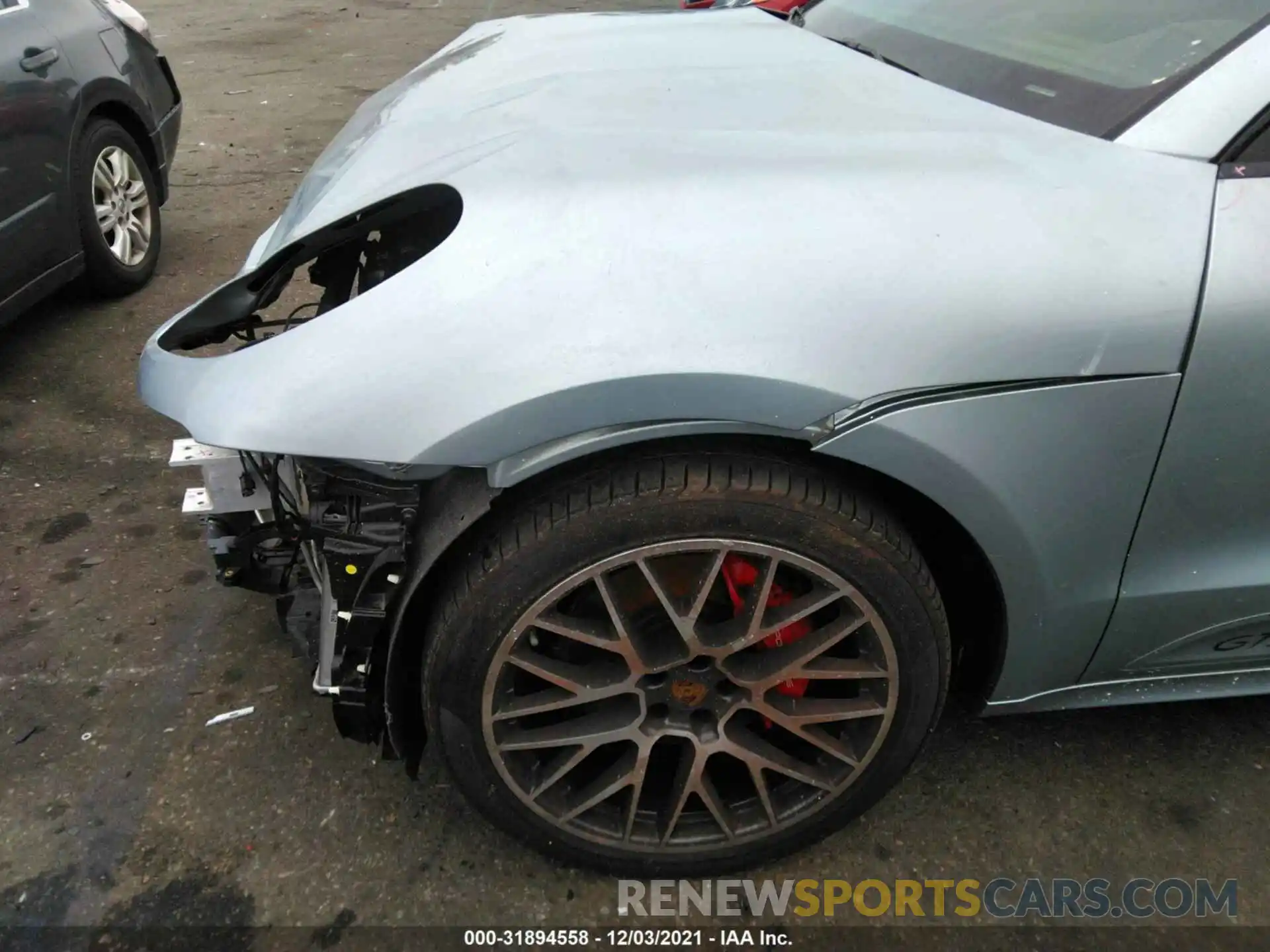 6 Photograph of a damaged car WP1AG2A55MLB50016 PORSCHE MACAN 2021