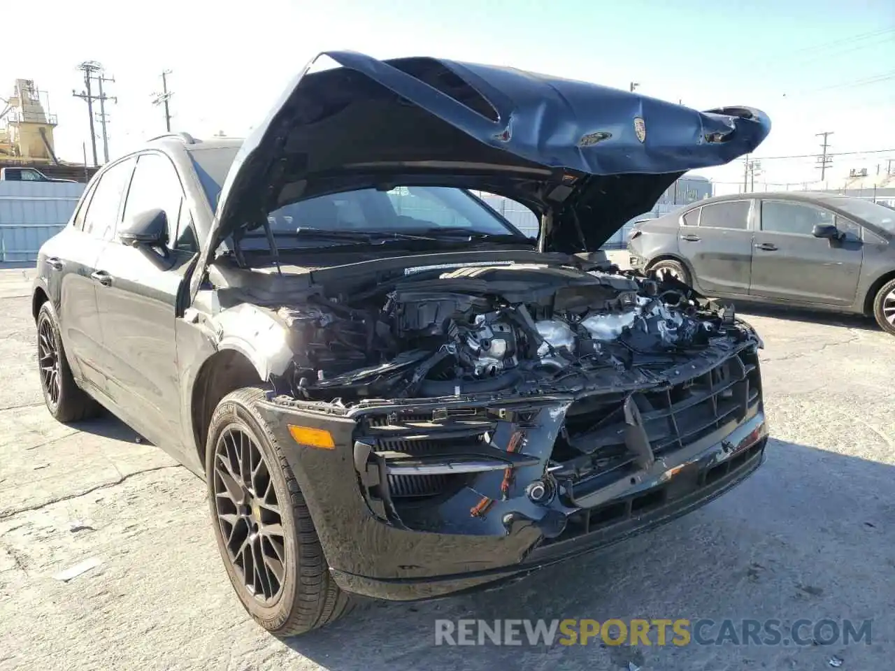 9 Photograph of a damaged car WP1AG2A55MLB50789 PORSCHE MACAN 2021