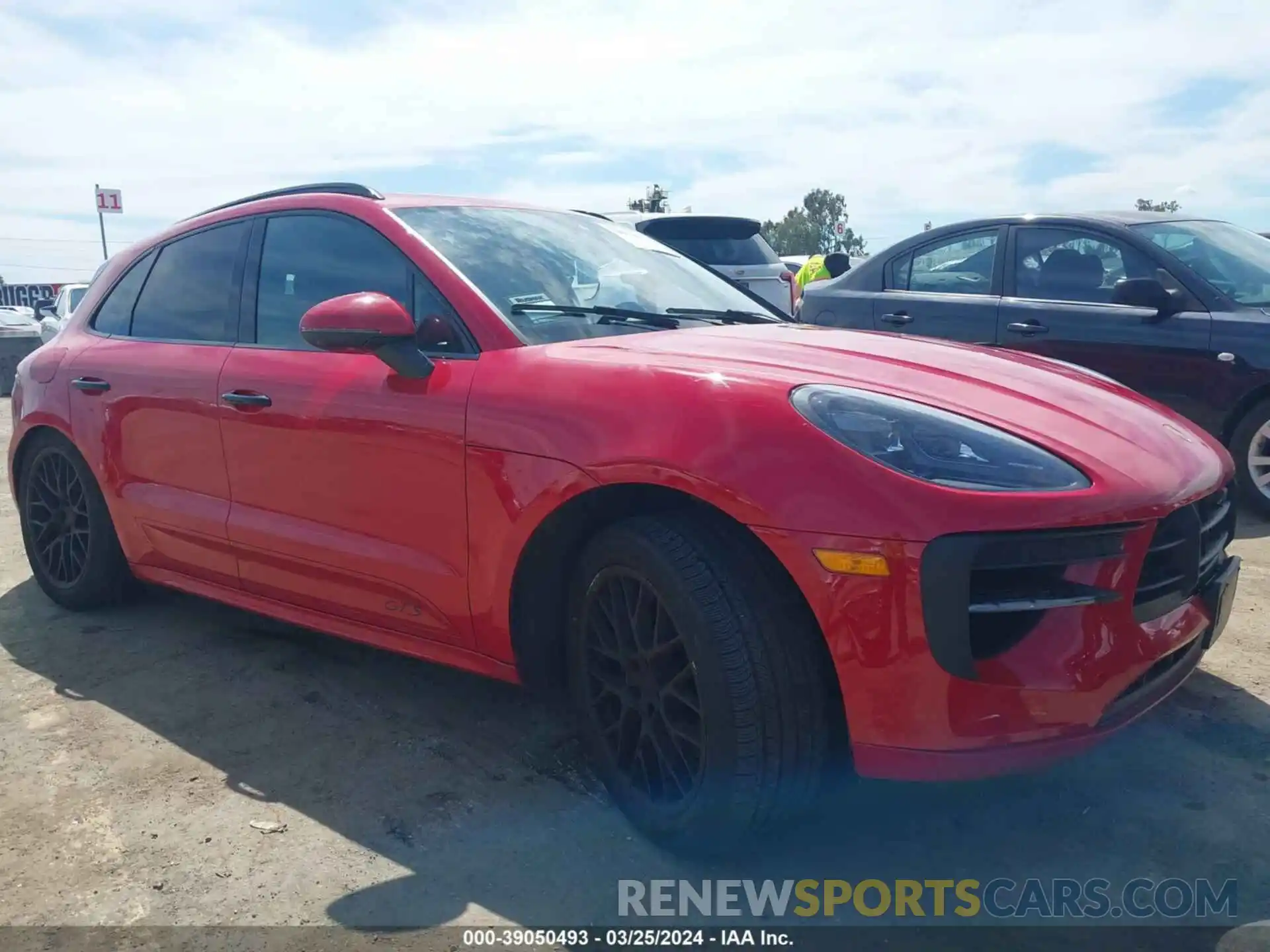 1 Photograph of a damaged car WP1AG2A55MLB51926 PORSCHE MACAN 2021