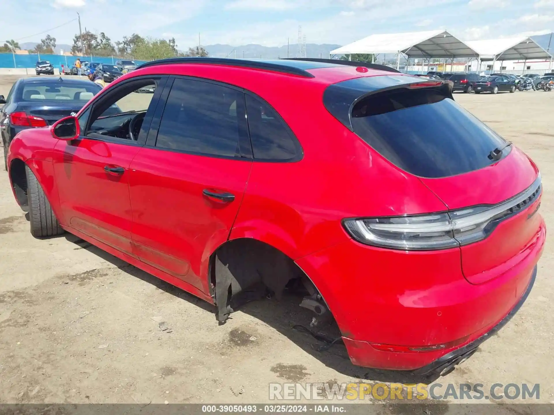 3 Photograph of a damaged car WP1AG2A55MLB51926 PORSCHE MACAN 2021