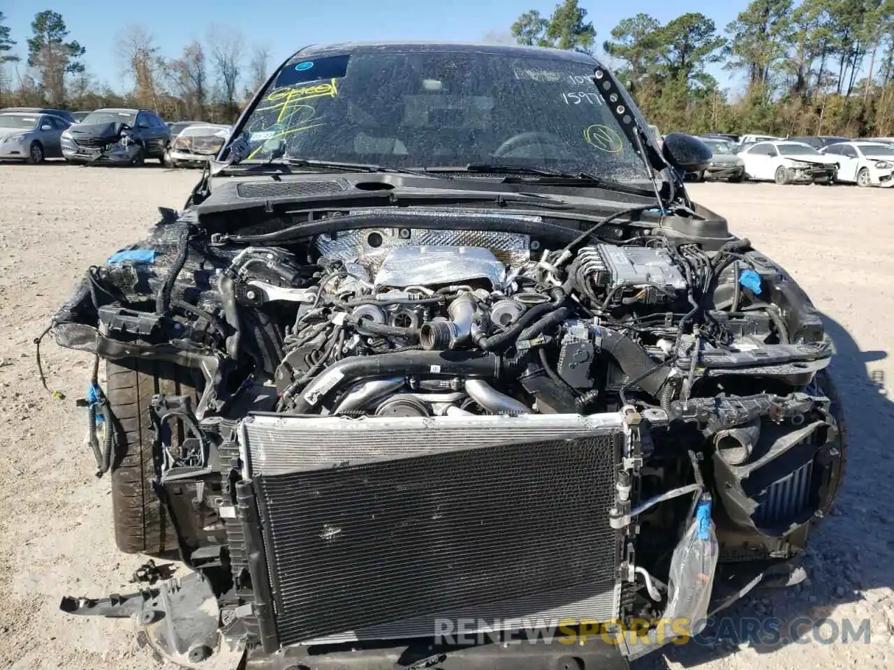 9 Photograph of a damaged car WP1AG2A56MLB51918 PORSCHE MACAN 2021