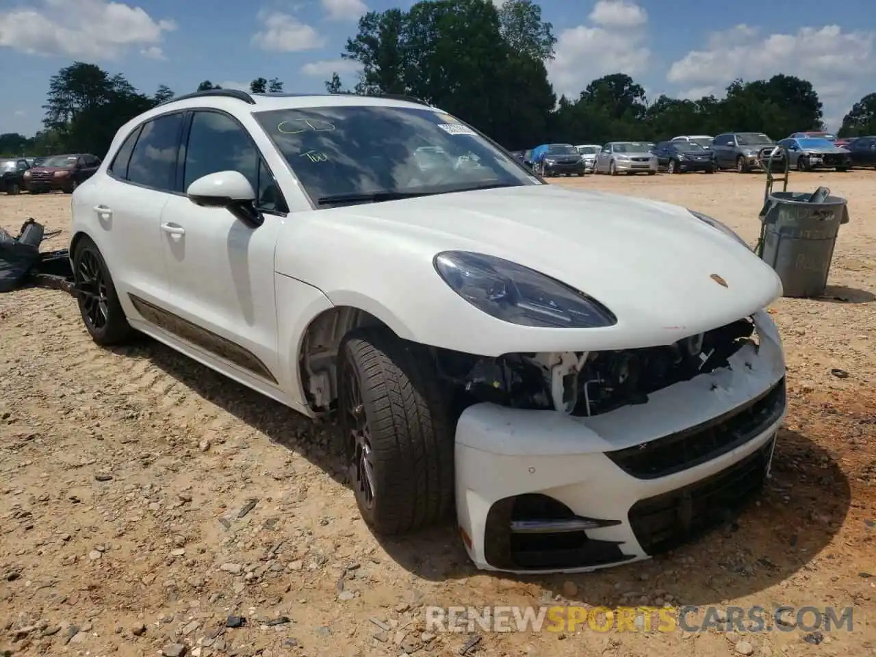 9 Photograph of a damaged car WP1AG2A59MLB51671 PORSCHE MACAN 2021