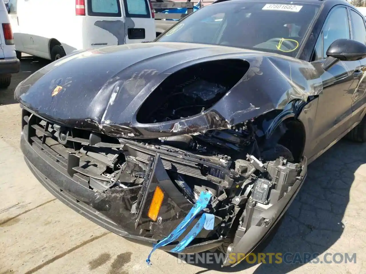 9 Photograph of a damaged car WP1AG2A59MLB52156 PORSCHE MACAN 2021