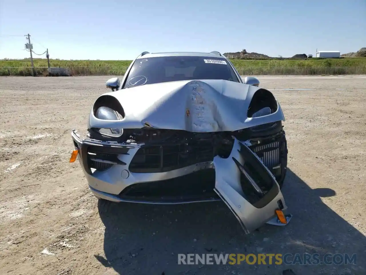 9 Photograph of a damaged car WP1AG2A59MLB52562 PORSCHE MACAN 2021