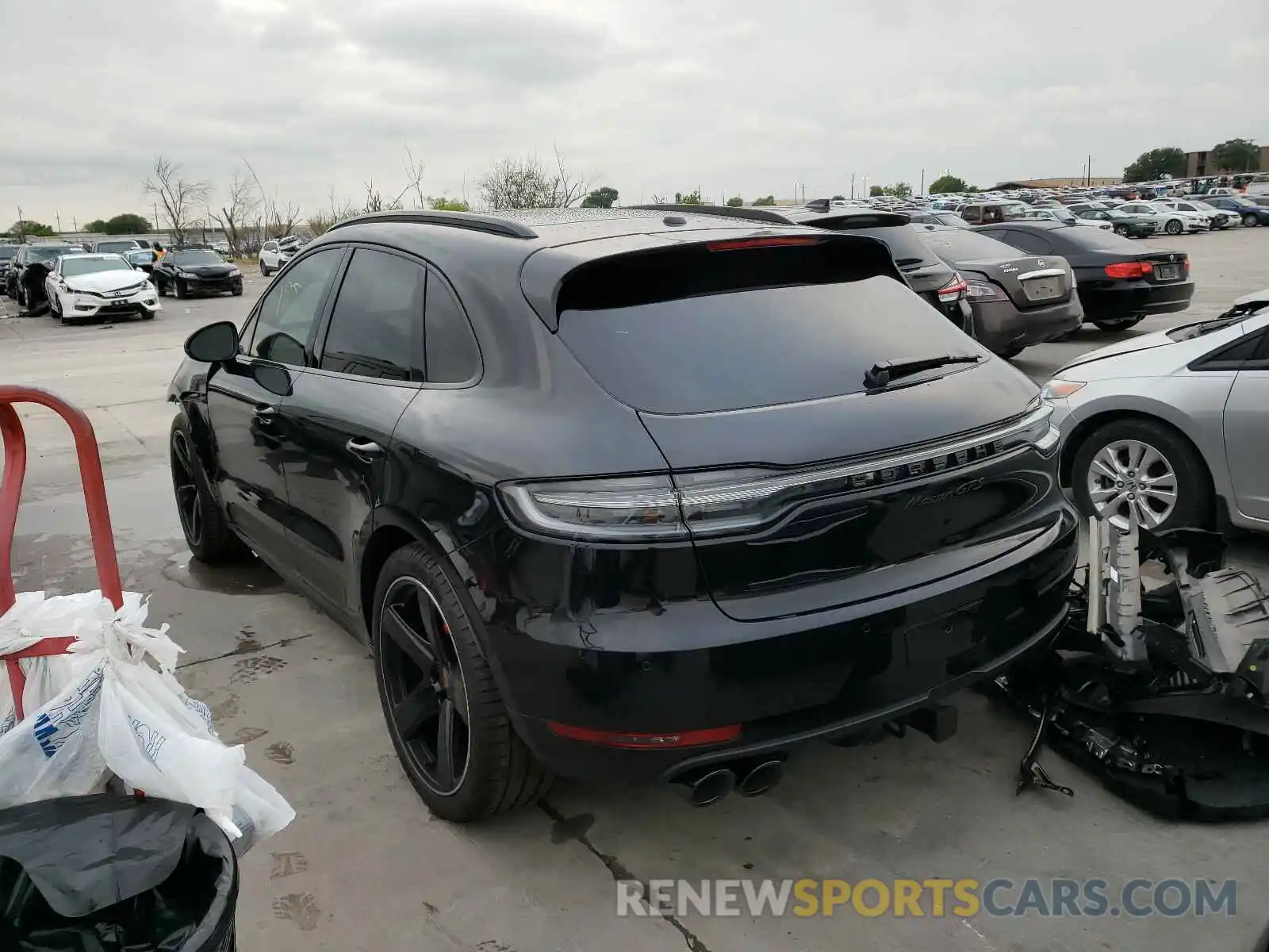 3 Photograph of a damaged car WP1AG2A5XMLB50481 PORSCHE MACAN 2021