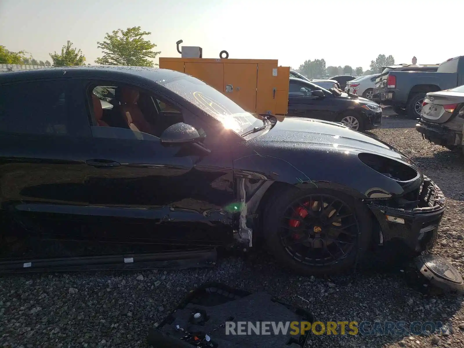 9 Photograph of a damaged car WP1AG2A5XMLB51369 PORSCHE MACAN 2021