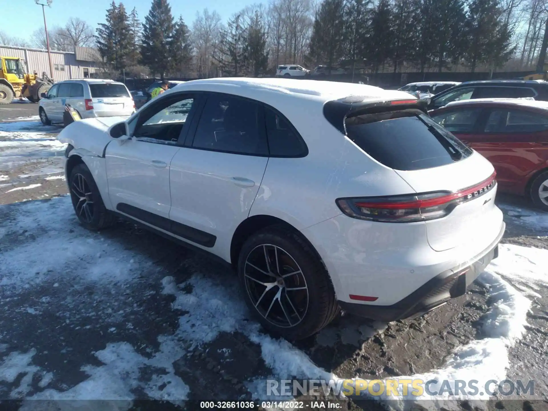 3 Photograph of a damaged car WP1AA2A51NLB00121 PORSCHE MACAN 2022