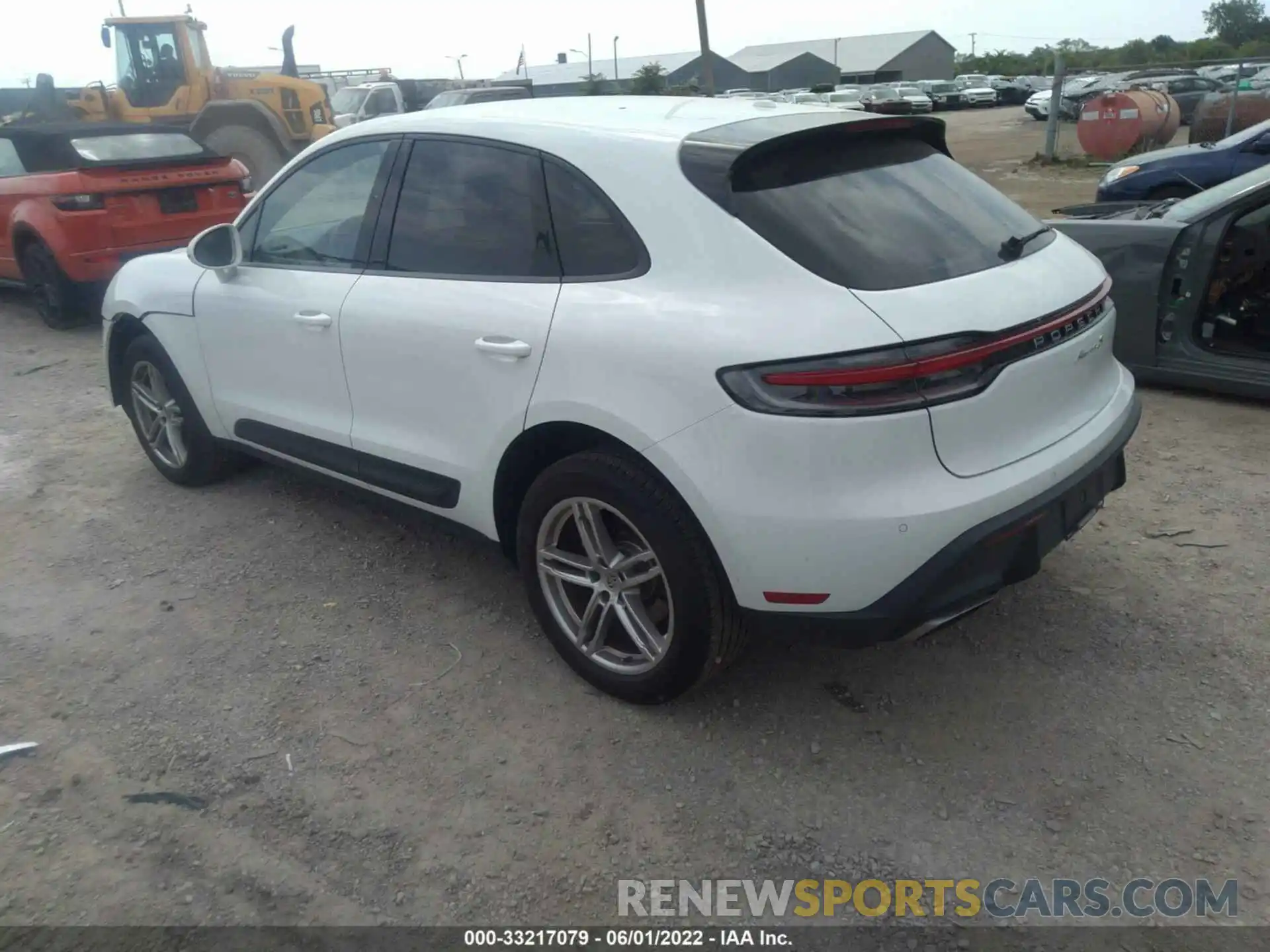 3 Photograph of a damaged car WP1AA2A52NLB01357 PORSCHE MACAN 2022