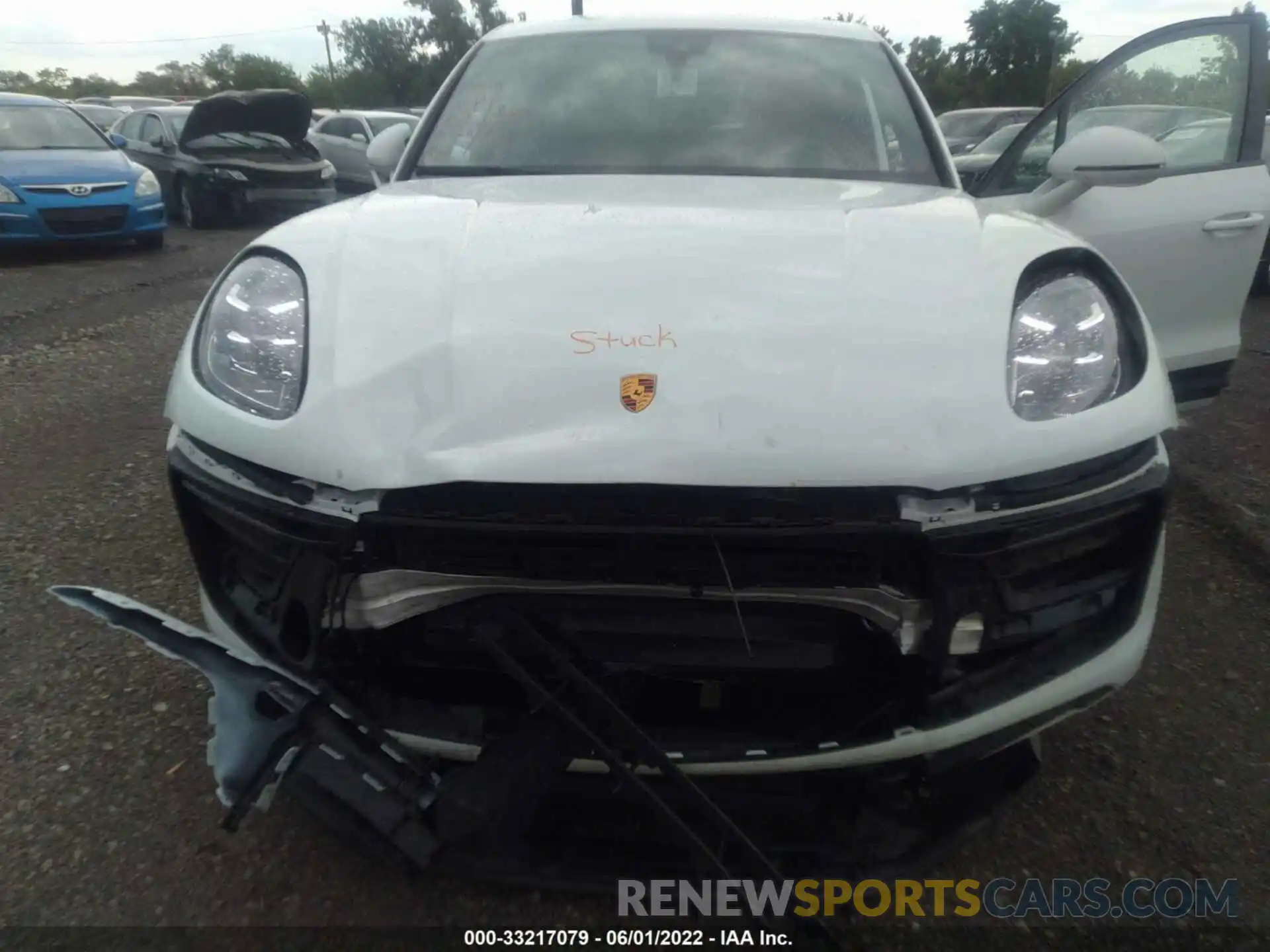 6 Photograph of a damaged car WP1AA2A52NLB01357 PORSCHE MACAN 2022