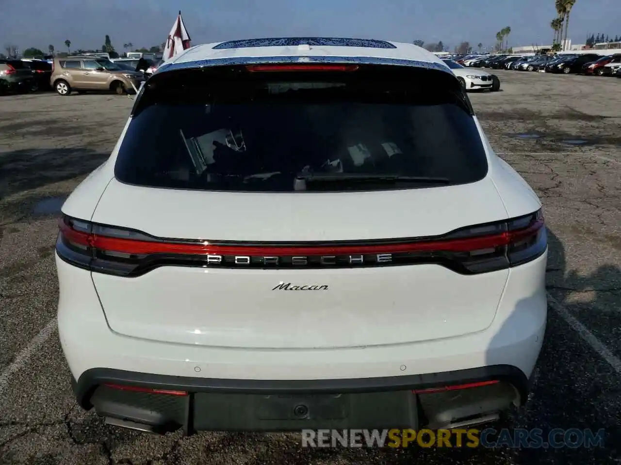 6 Photograph of a damaged car WP1AA2A55NLB07671 PORSCHE MACAN 2022