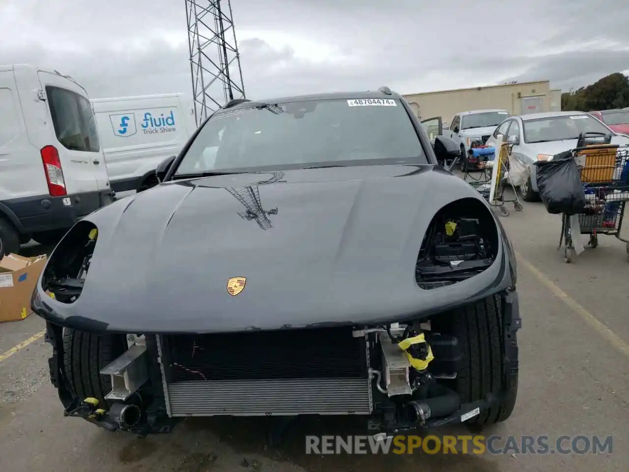 5 Photograph of a damaged car WP1AA2A56NLB01894 PORSCHE MACAN 2022