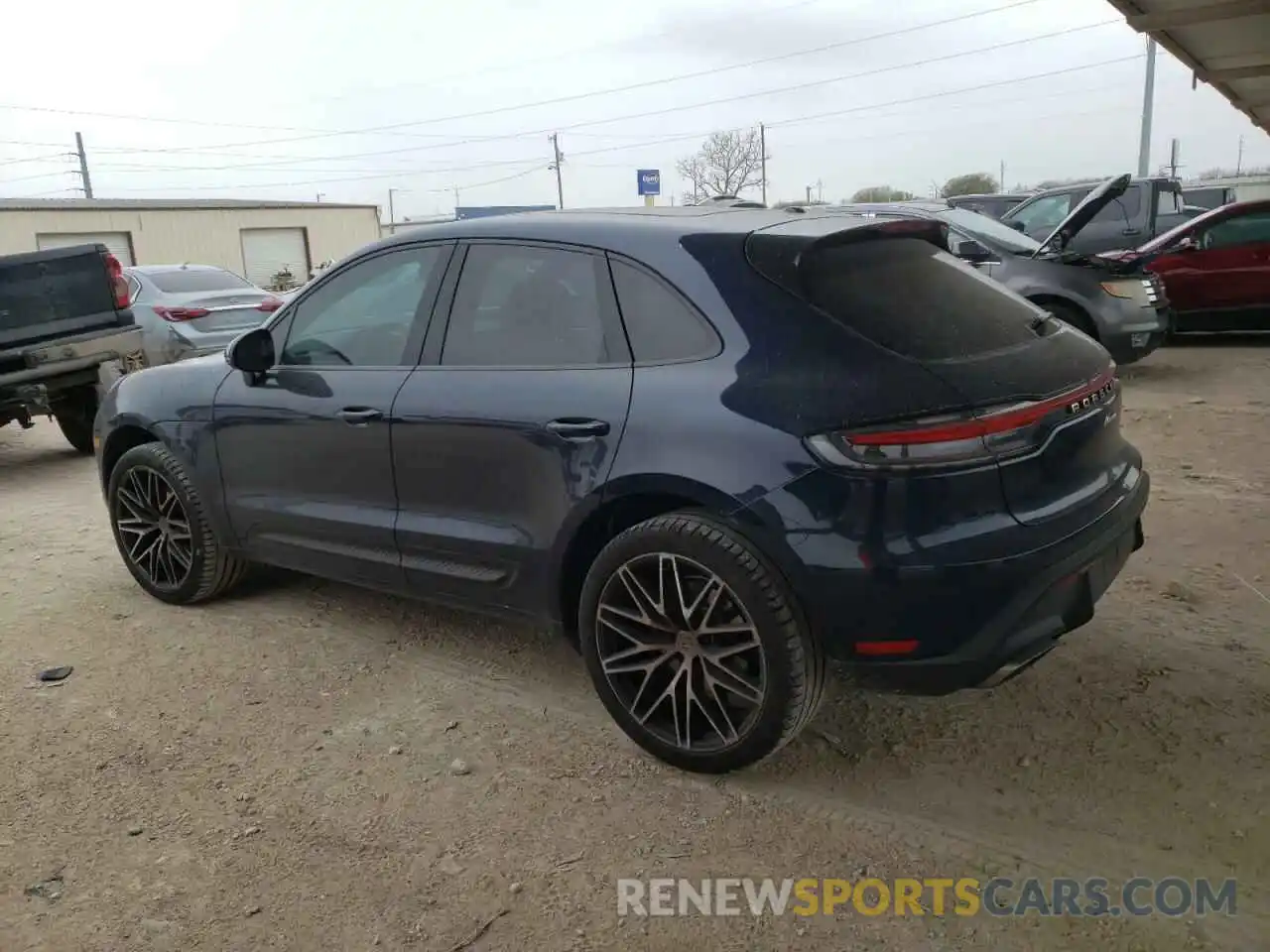 2 Photograph of a damaged car WP1AA2A58NLB01573 PORSCHE MACAN 2022