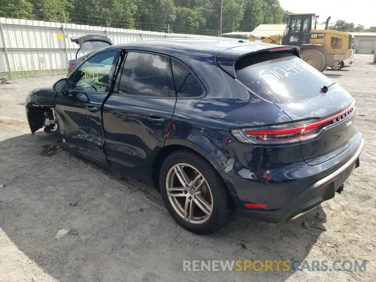 3 Photograph of a damaged car WP1AA2A58NLB01704 PORSCHE MACAN 2022