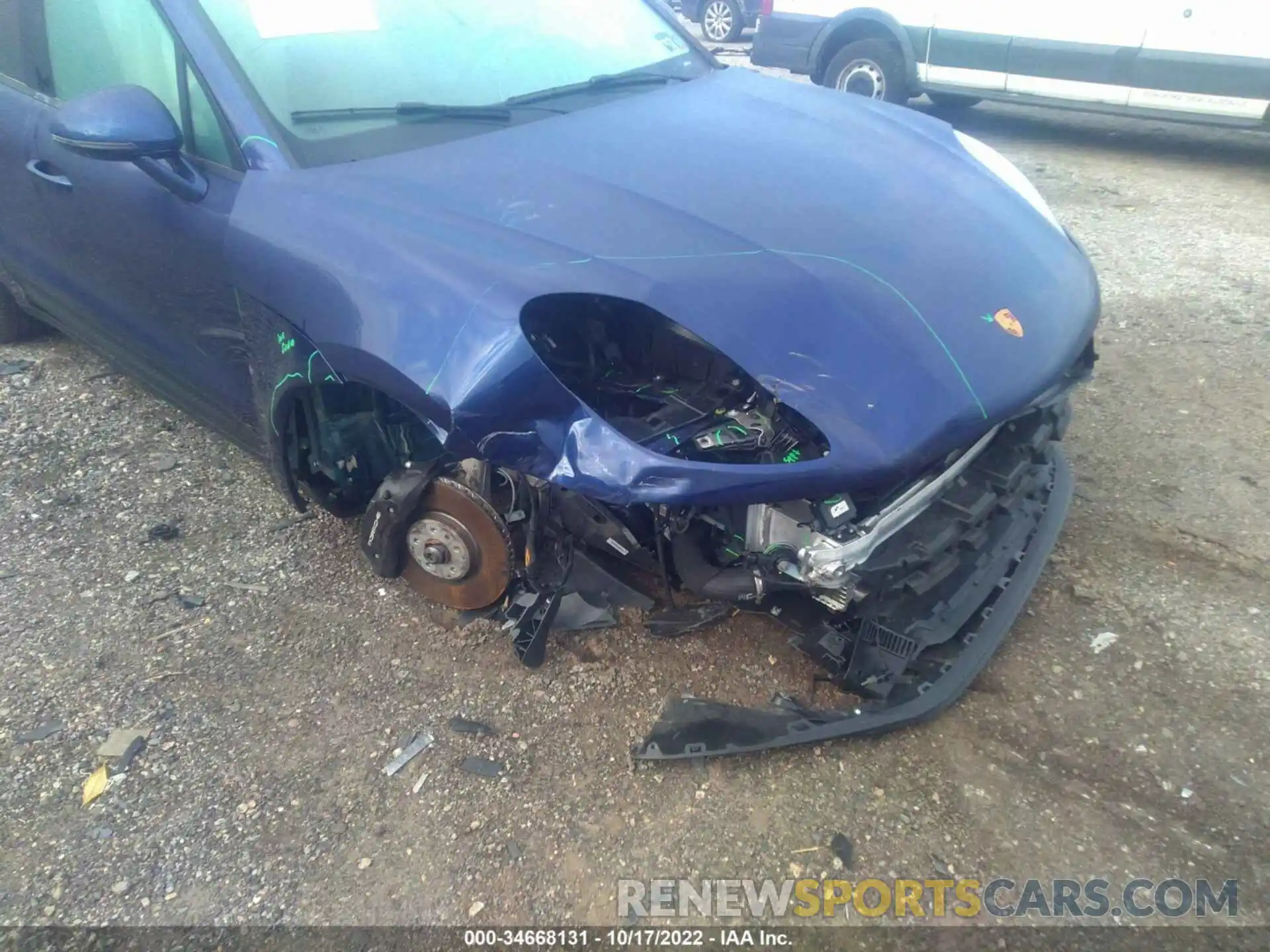 6 Photograph of a damaged car WP1AA2A58NLB07986 PORSCHE MACAN 2022