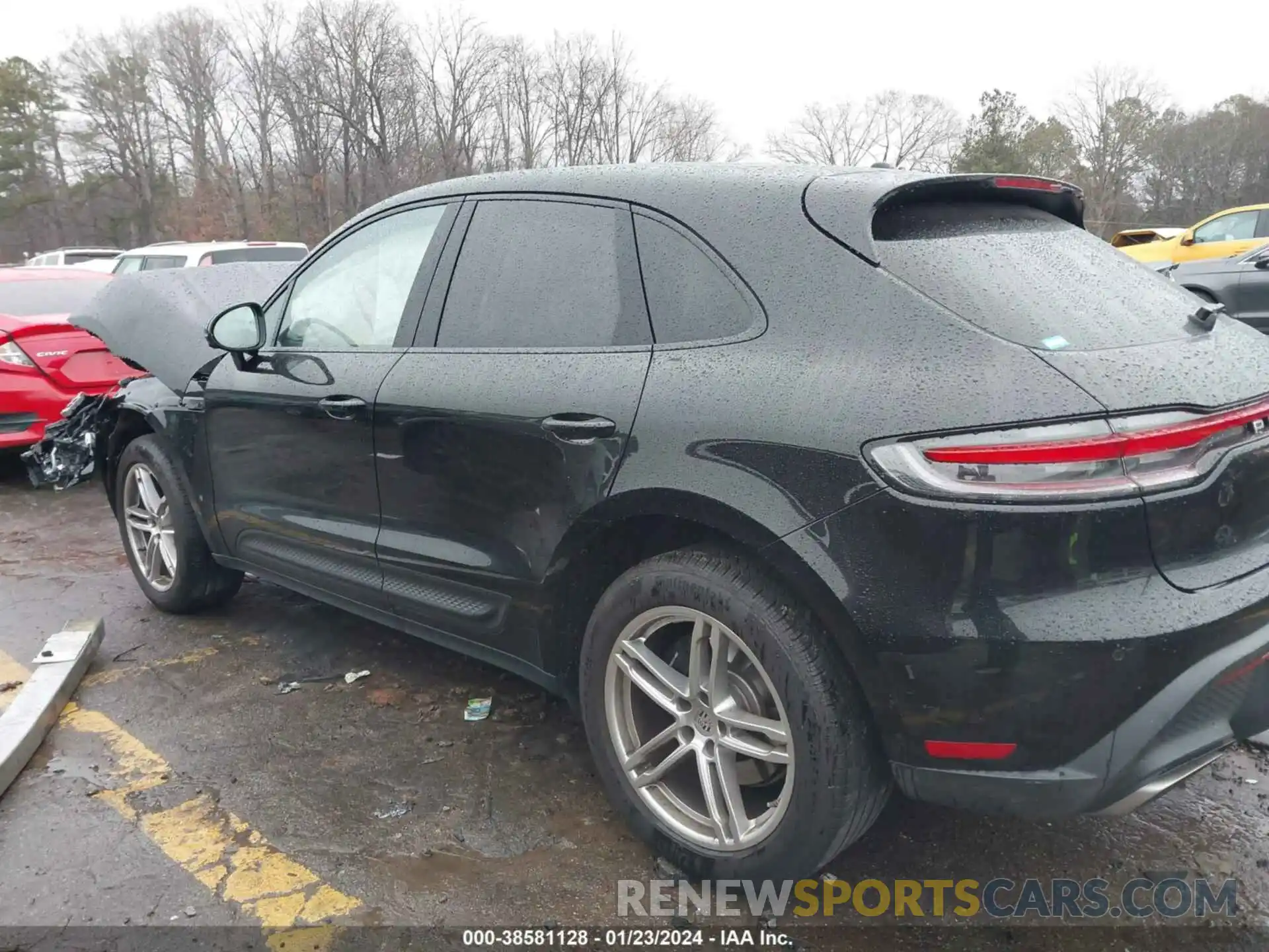 14 Photograph of a damaged car WP1AA2A59NLB01386 PORSCHE MACAN 2022