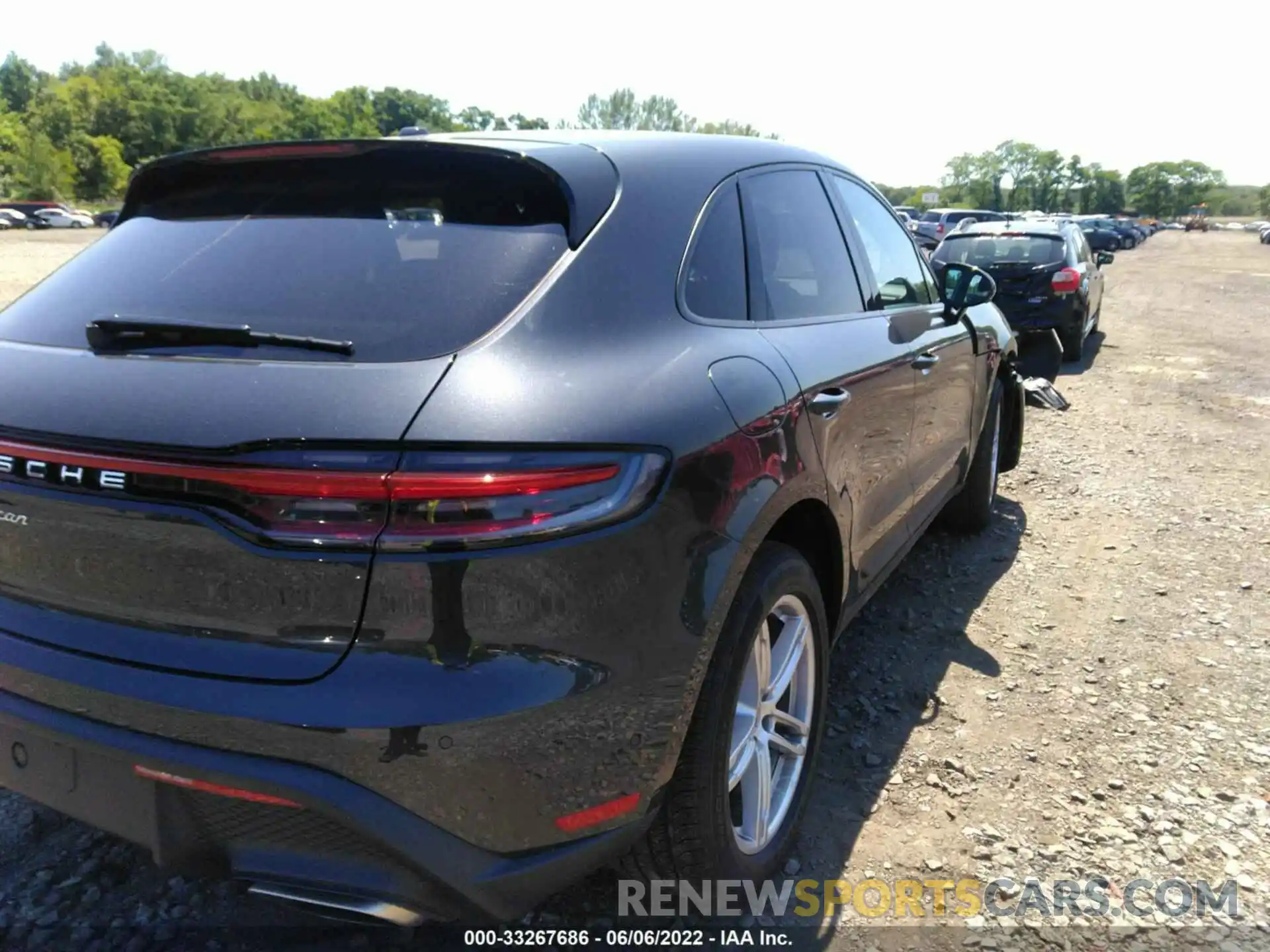 3 Photograph of a damaged car WP1AA2A59NLB06751 PORSCHE MACAN 2022