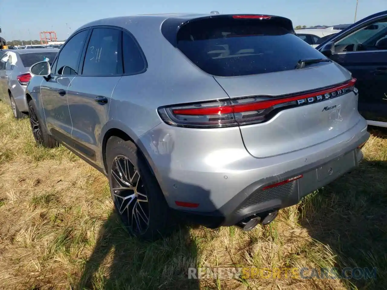 3 Photograph of a damaged car WP1AA2A59NLB11464 PORSCHE MACAN 2022