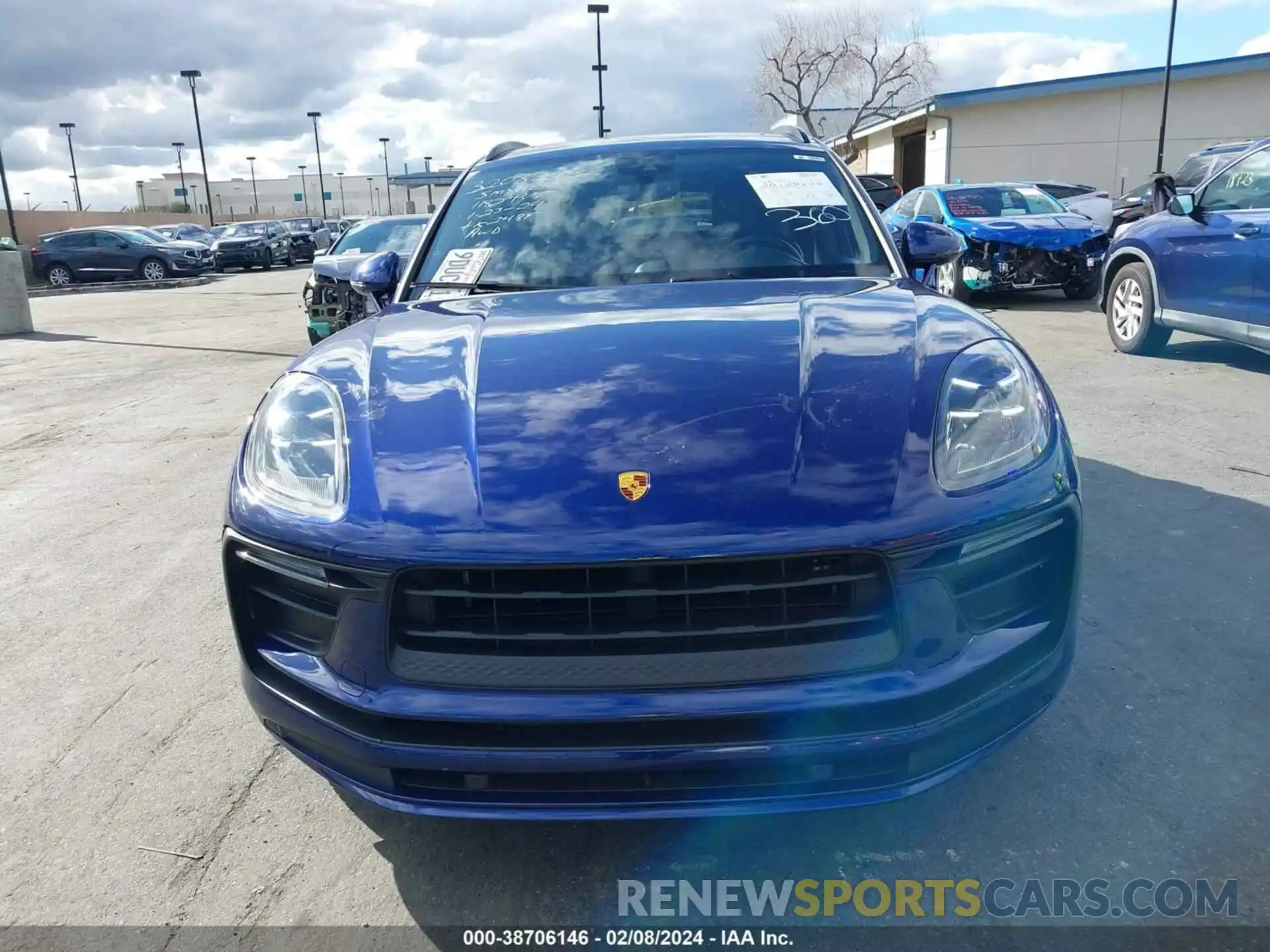 12 Photograph of a damaged car WP1AA2A5XNLB10002 PORSCHE MACAN 2022