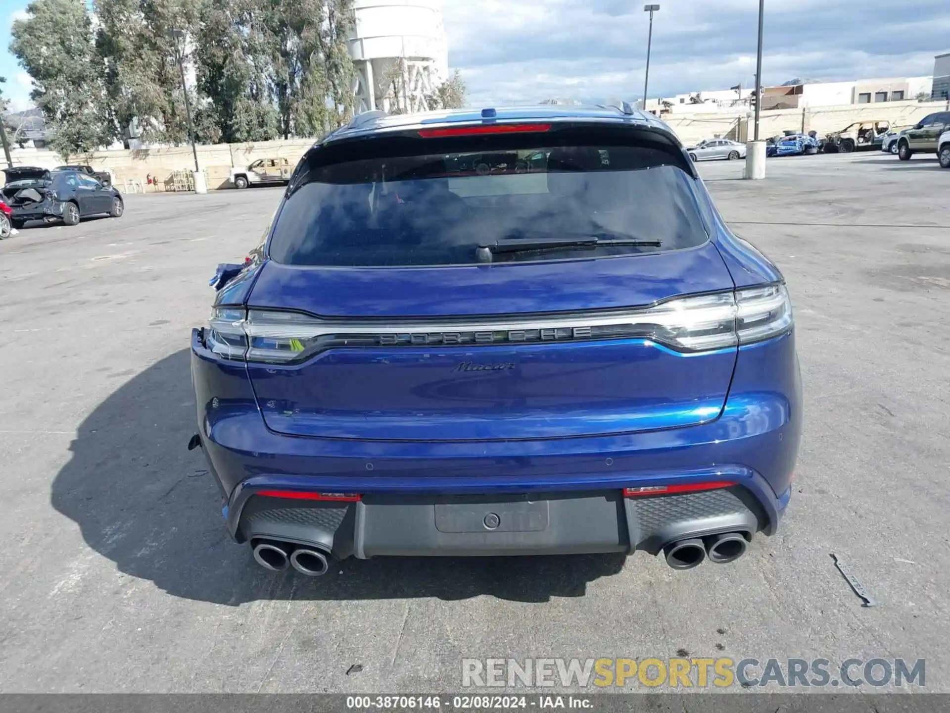 16 Photograph of a damaged car WP1AA2A5XNLB10002 PORSCHE MACAN 2022